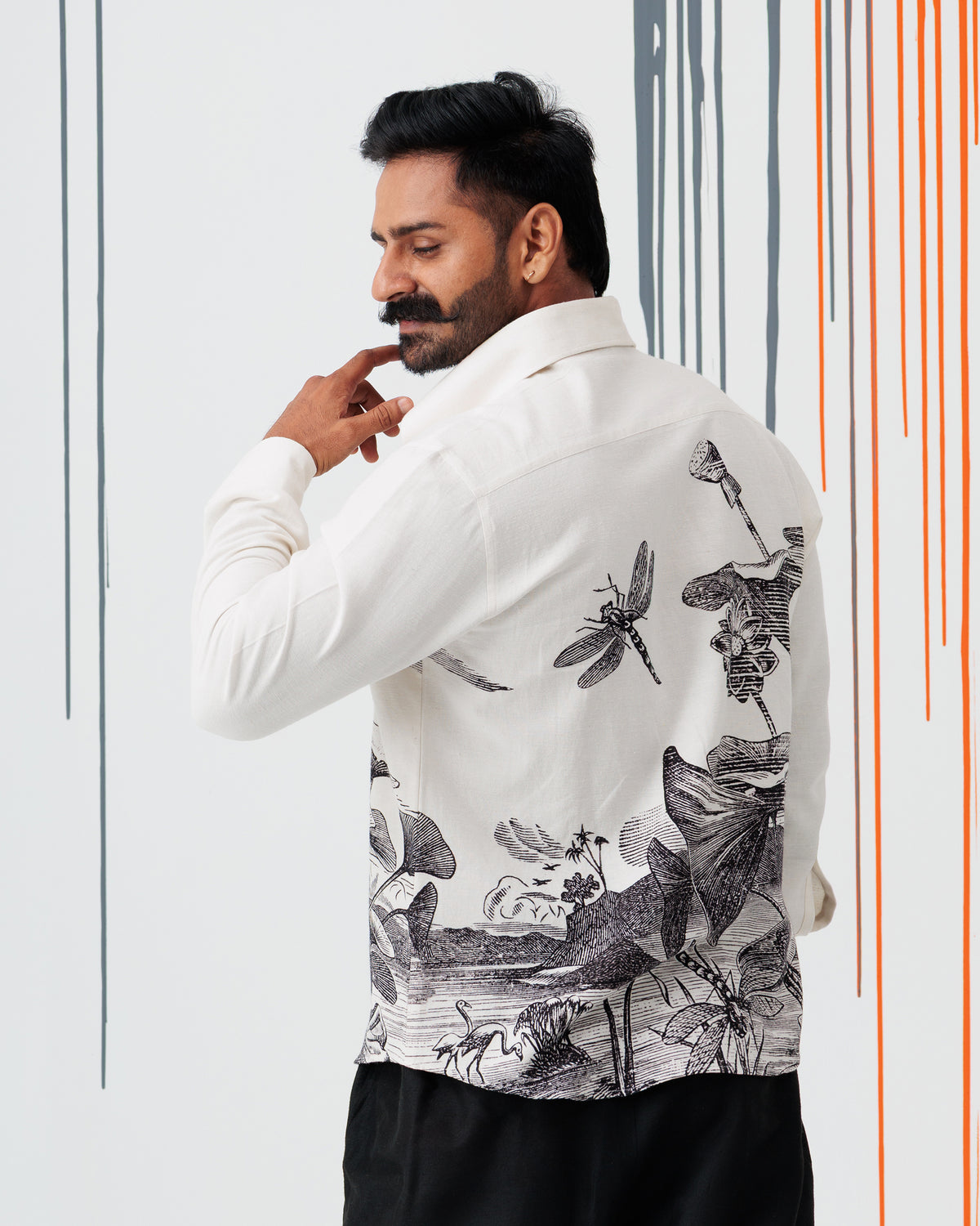 Black Lotus Western Shirt - view 2