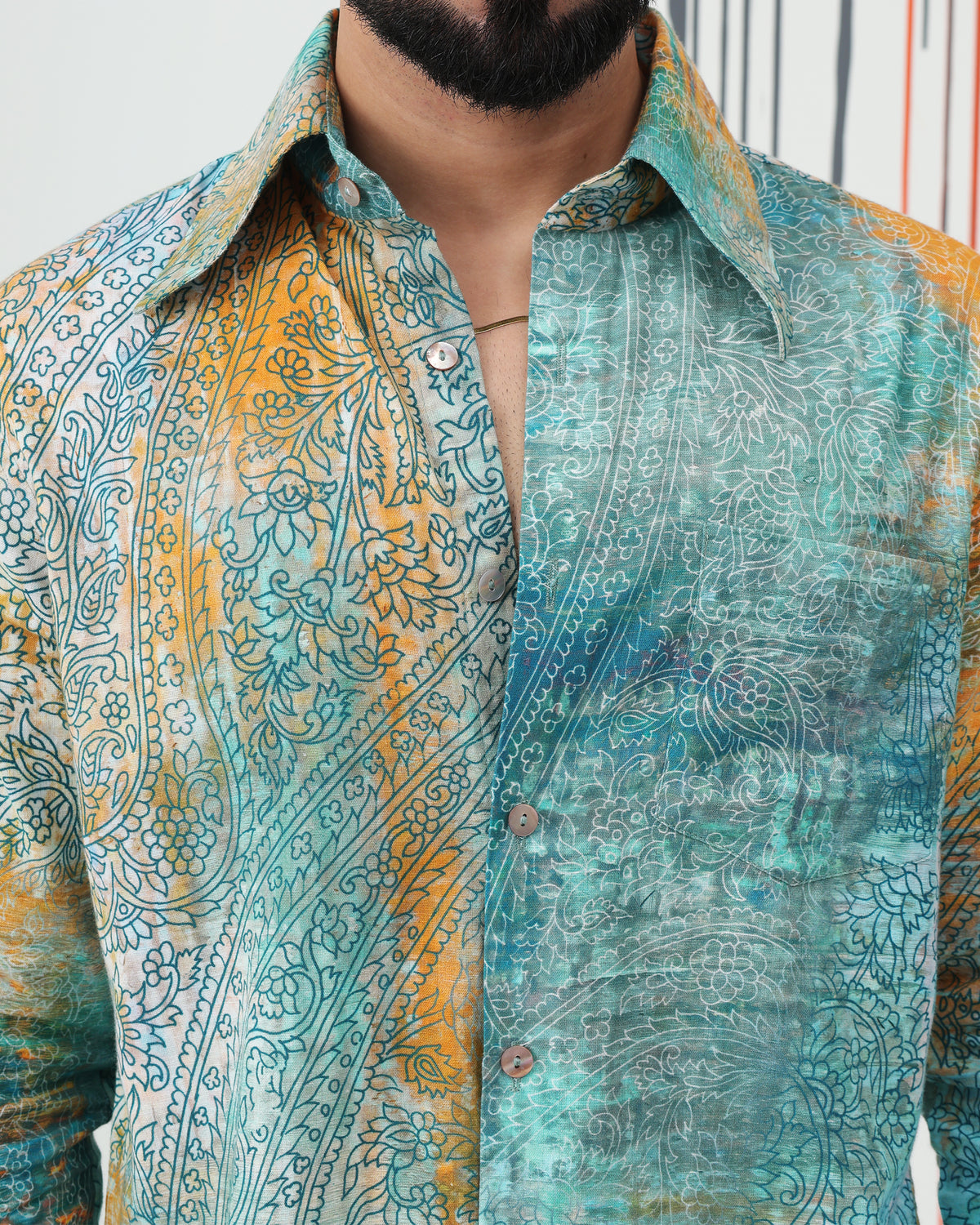 Urban Paisley Western Shirt - view 4