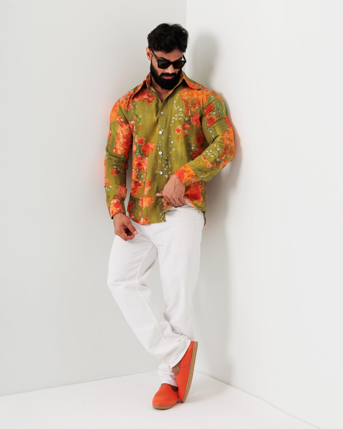 Bougainvillea & Moss Western Shirt - view 6
