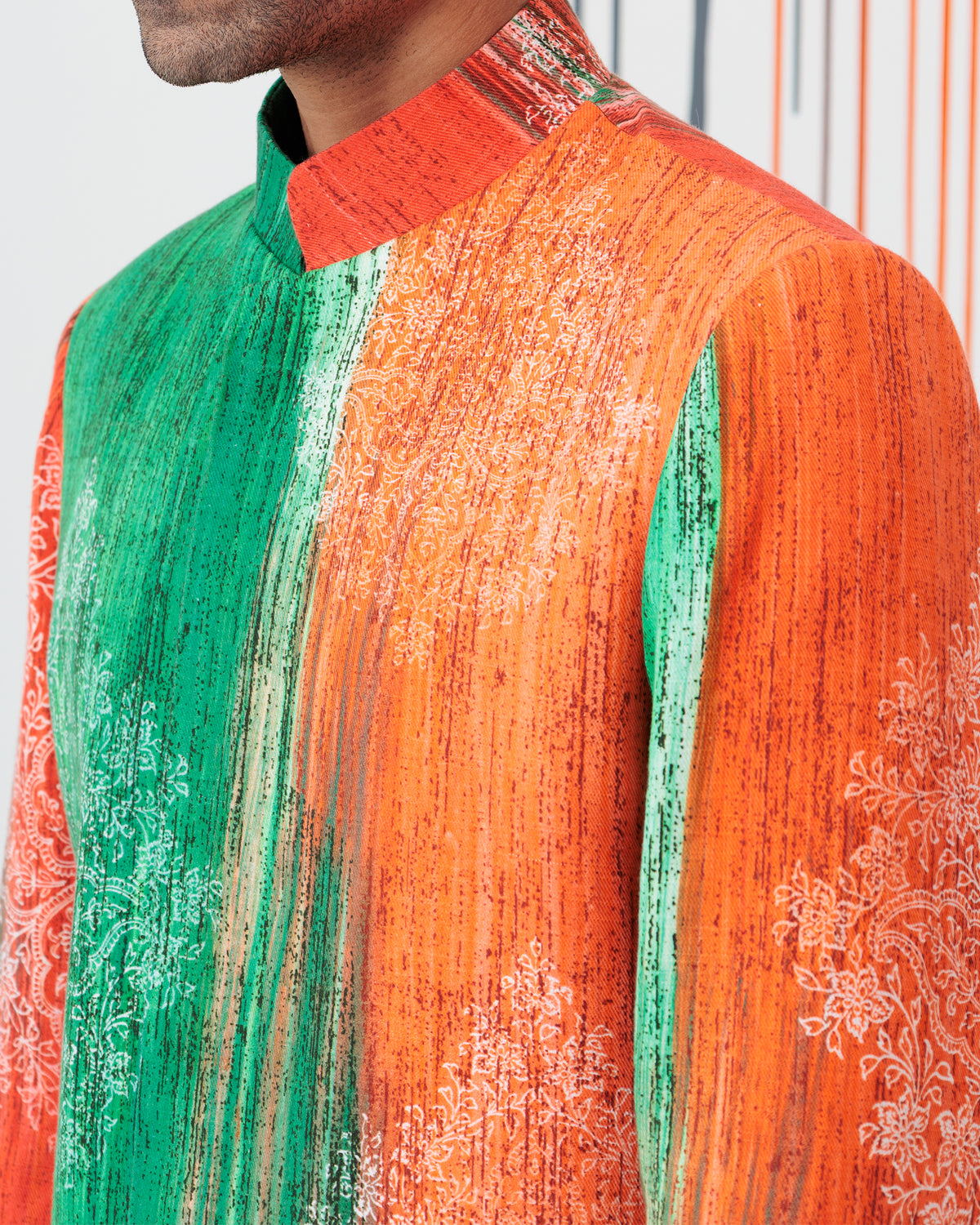 Court Tapestry Sherwani - view 4