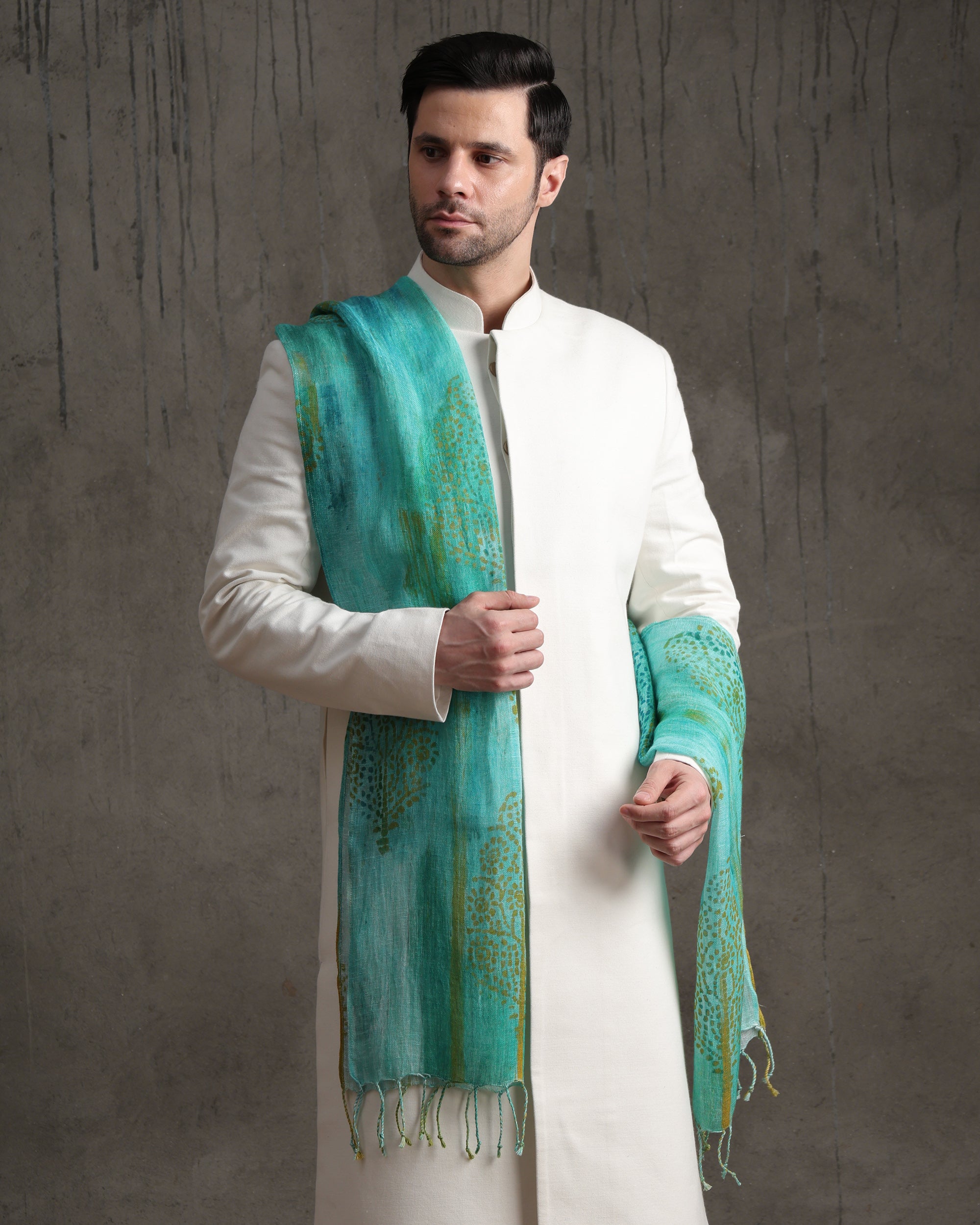 Temple Tree Dupatta - view 3