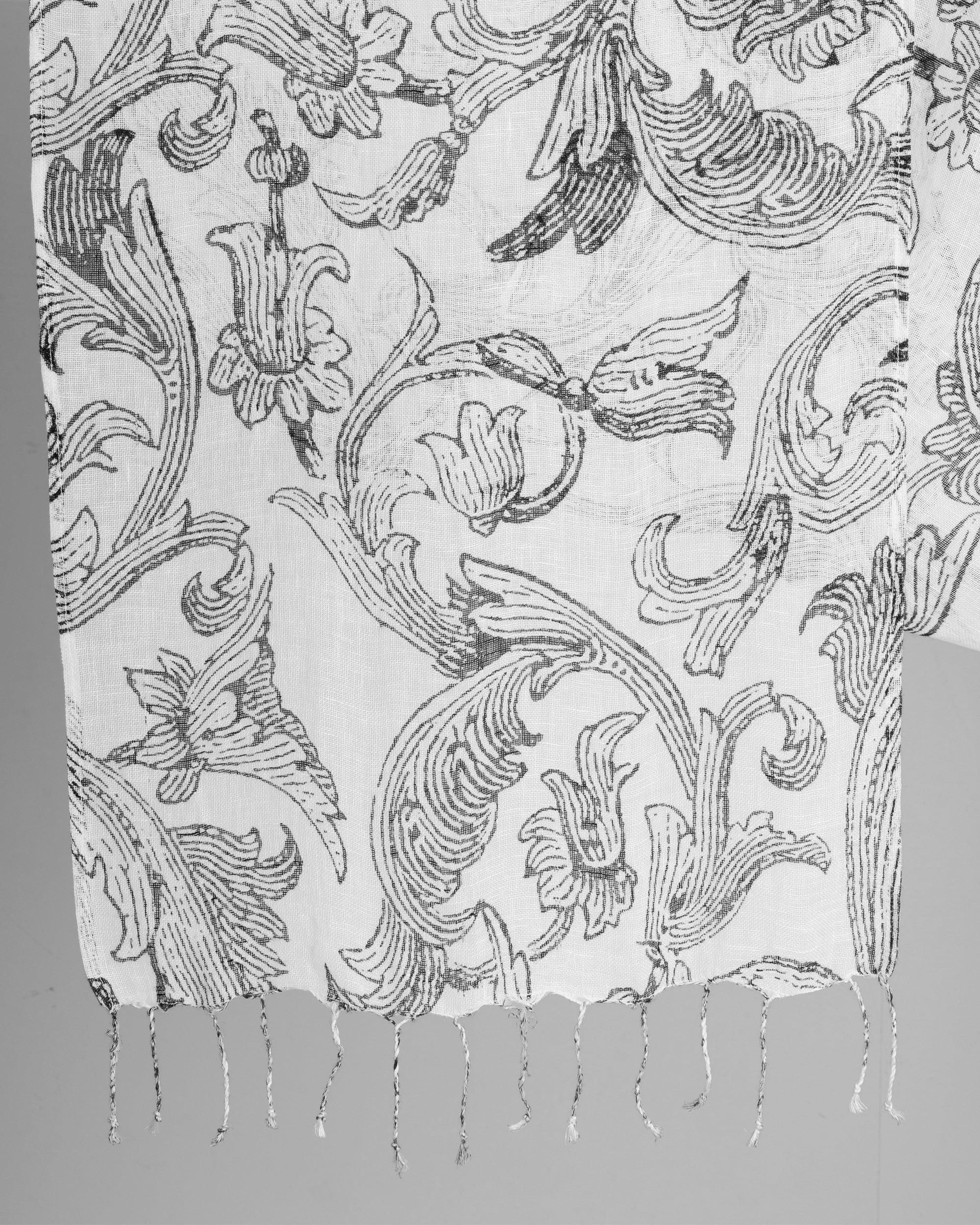 Florentine Scroll Dupatta - view 6