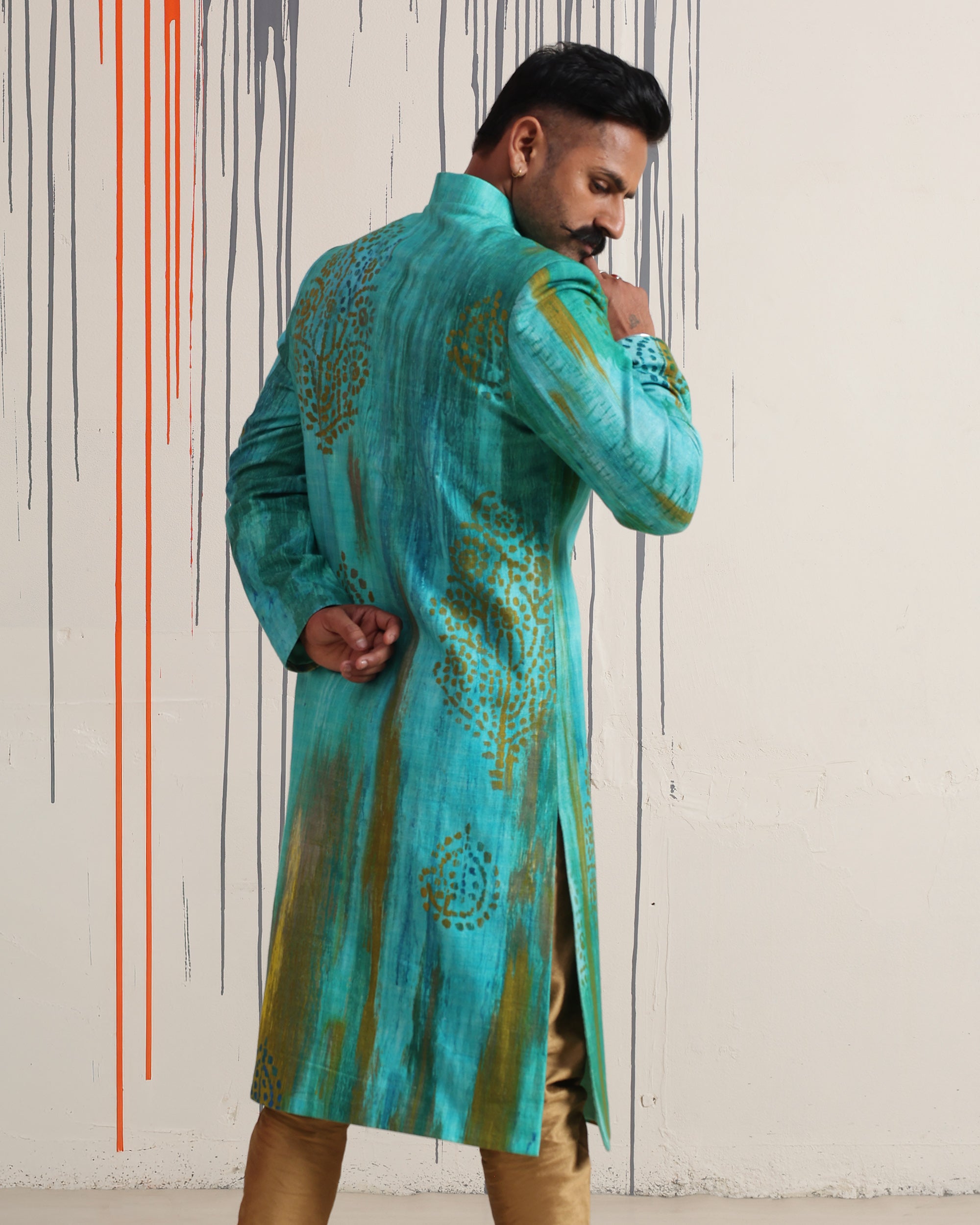 Temple Tree Sherwani - view 3
