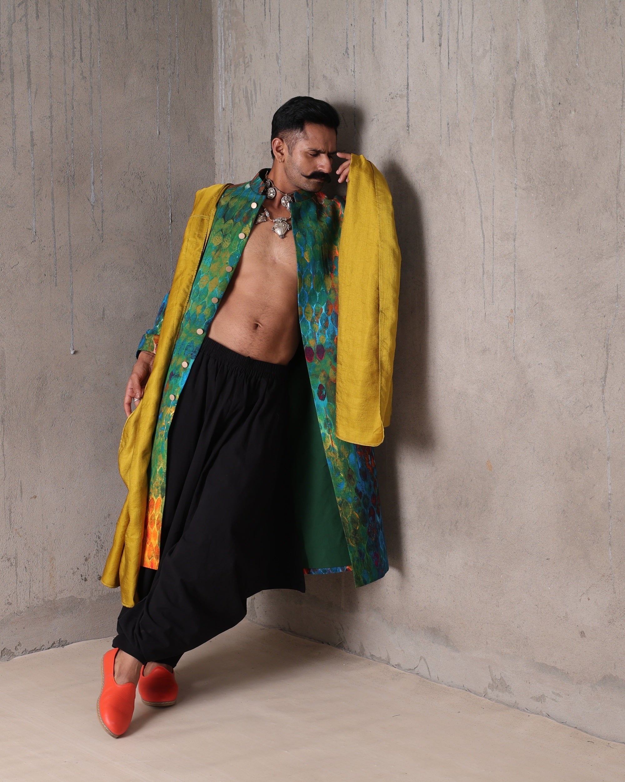 Monsoon Dusk Sherwani - view 6