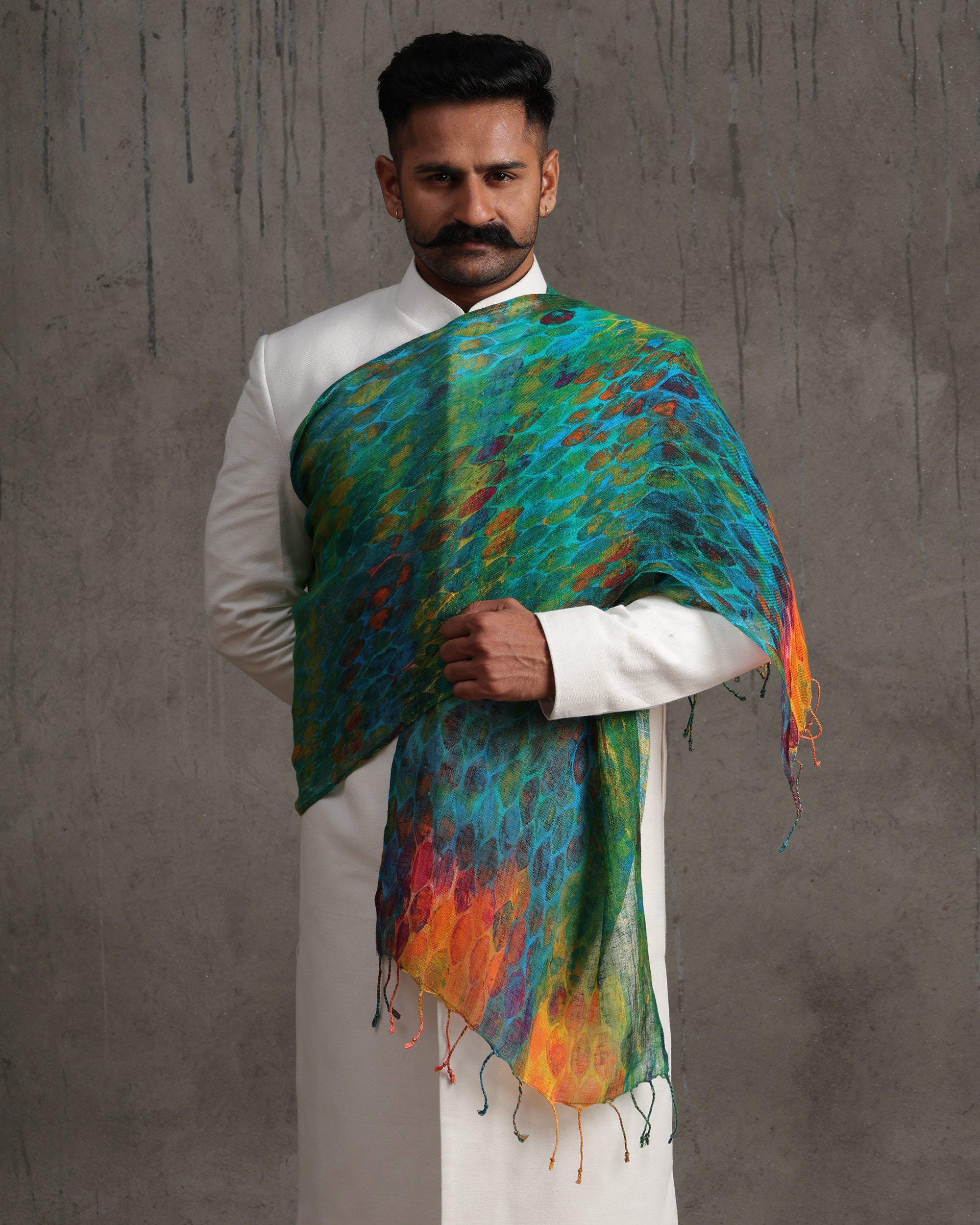 Monsoon Dusk Dupatta - view 2