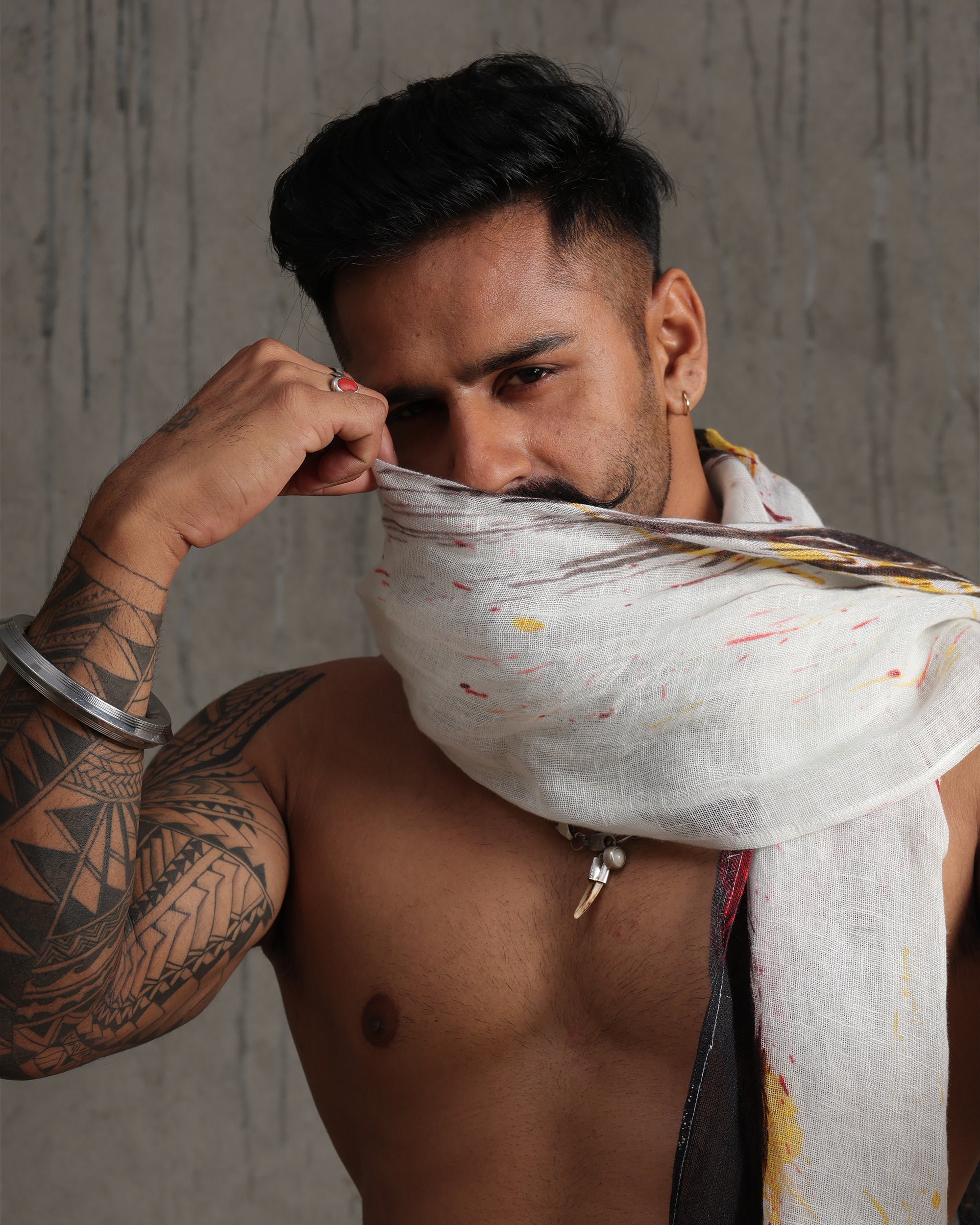 Kinetic Color Dupatta - view 4