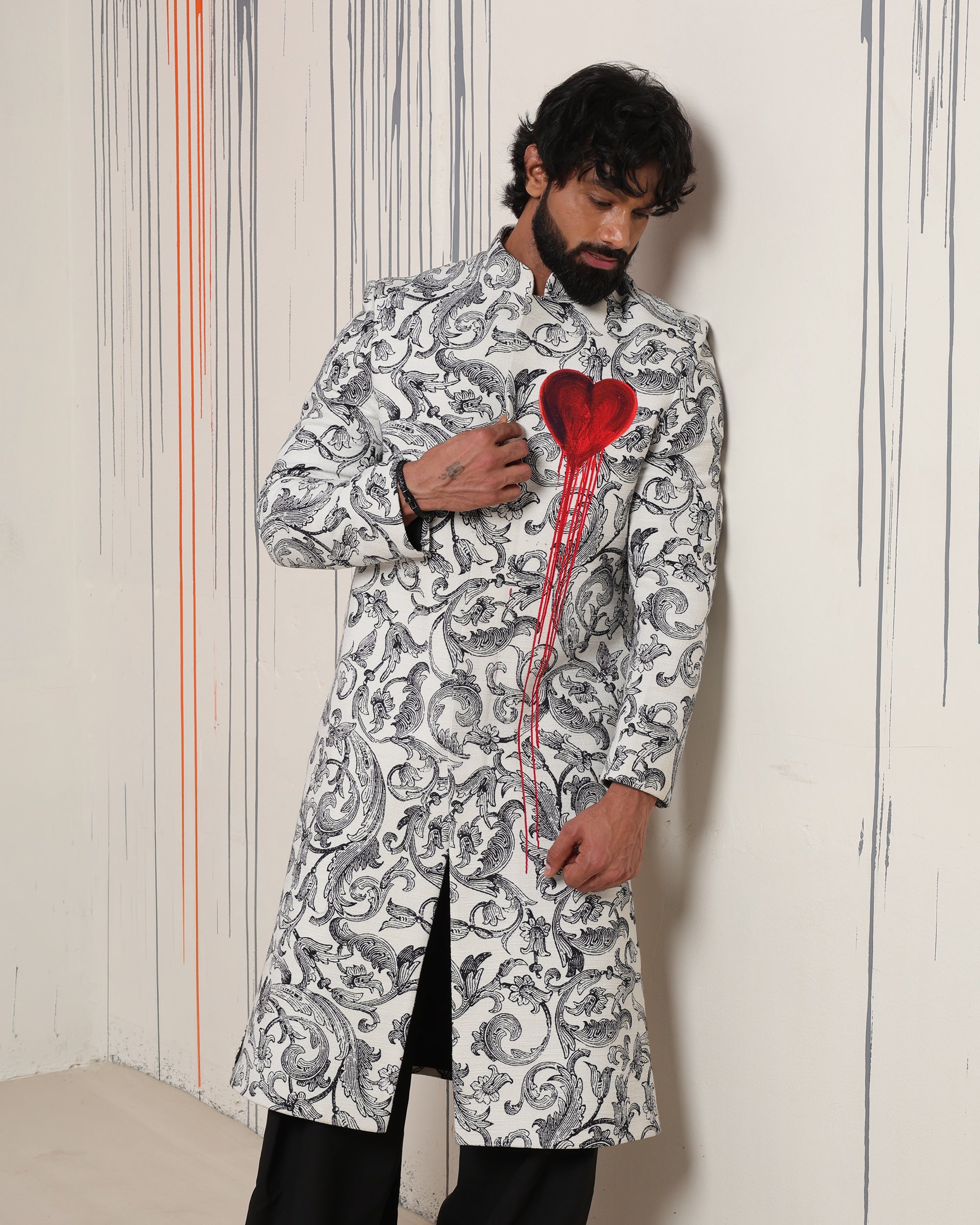 Shot in the Dark Sherwani - view 6