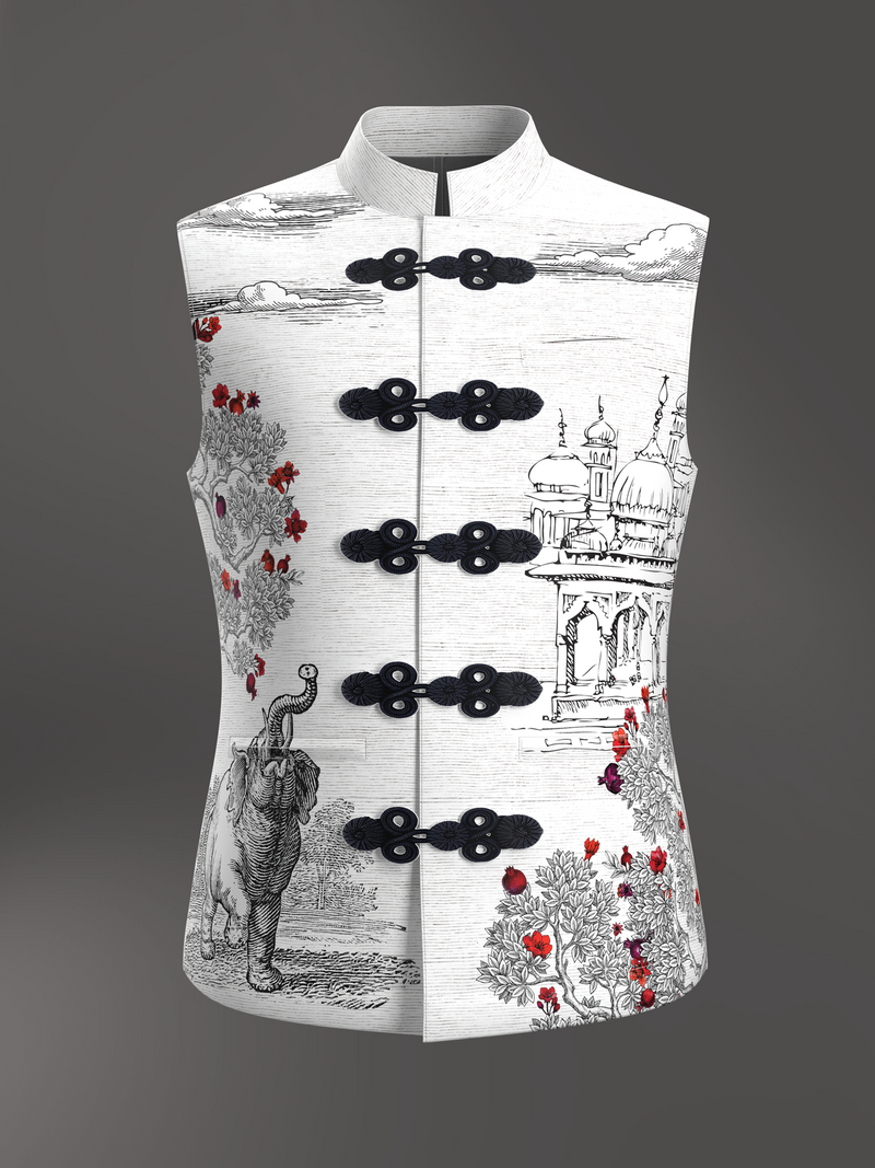 Pomegranate Pavilion Vest