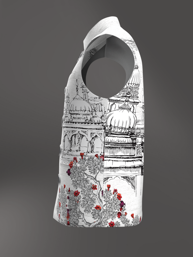 Pomegranate Pavilion Vest