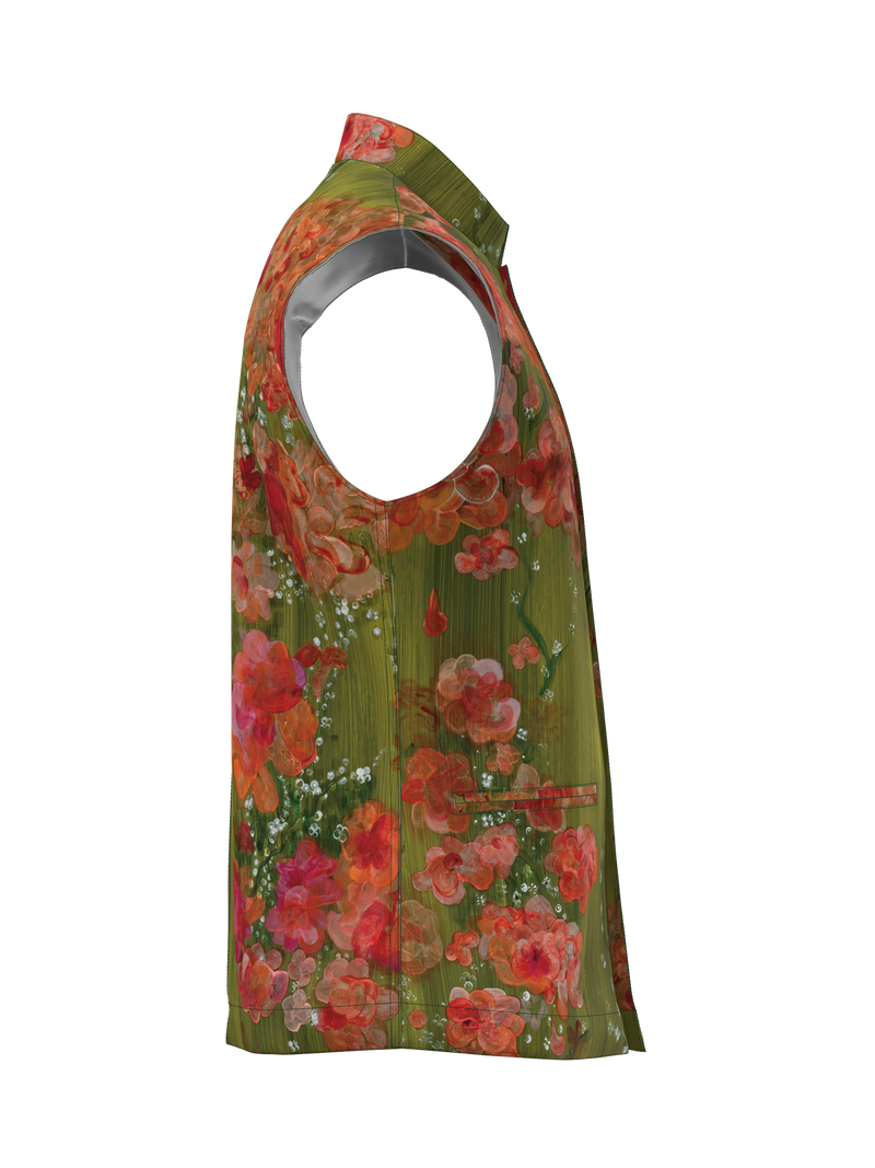 Bougainvillea & Moss Vest