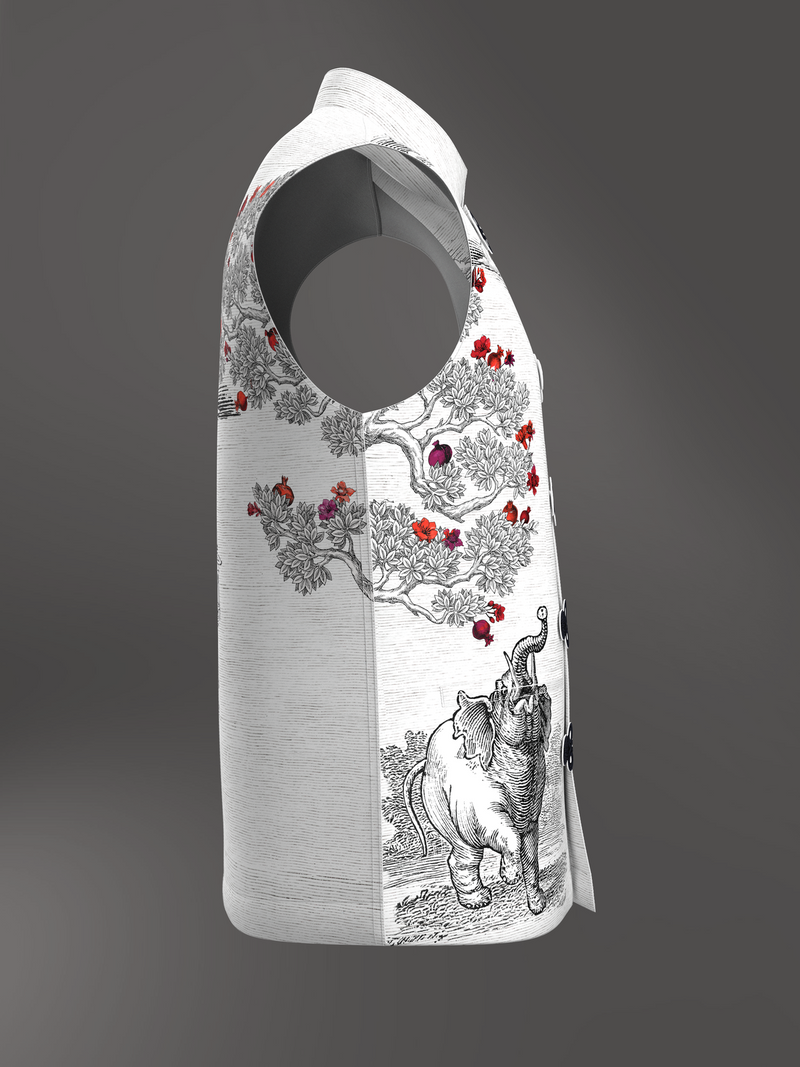 Pomegranate Pavilion Vest