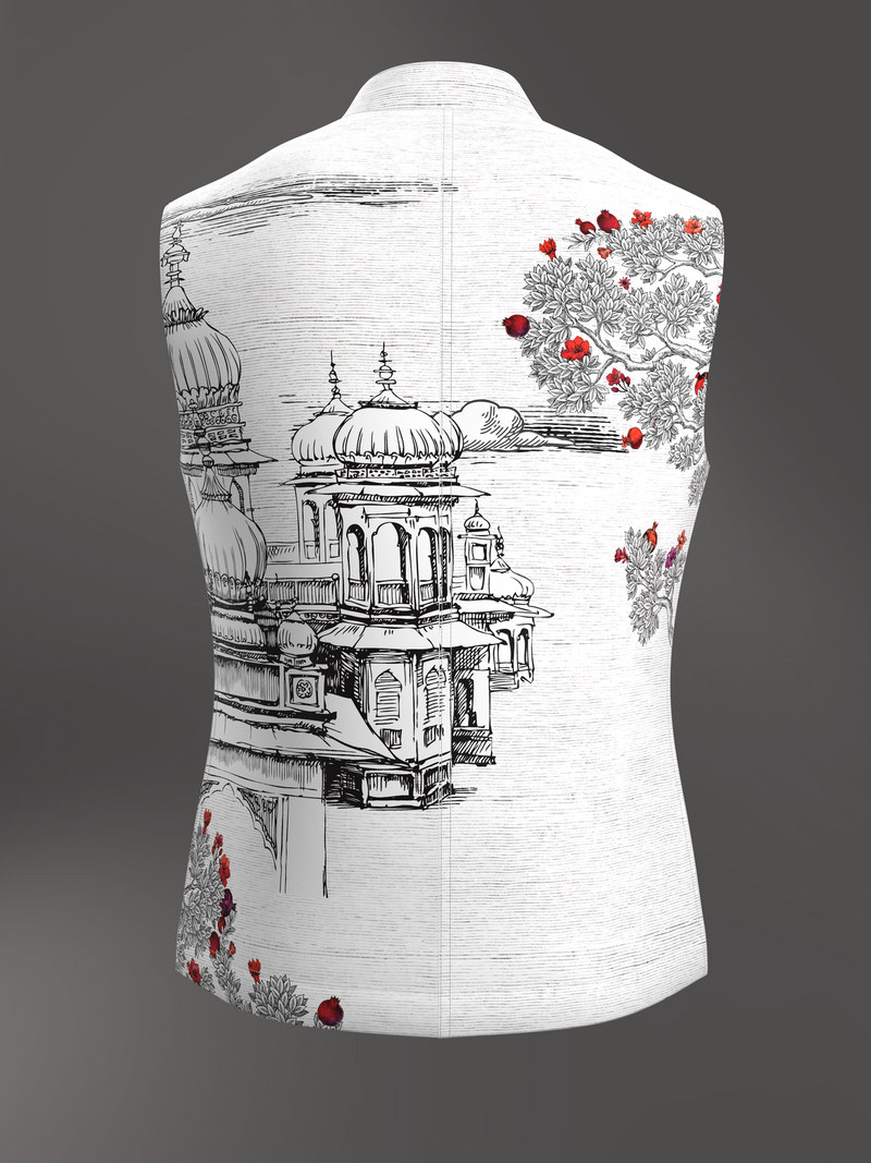 Pomegranate Pavilion Vest