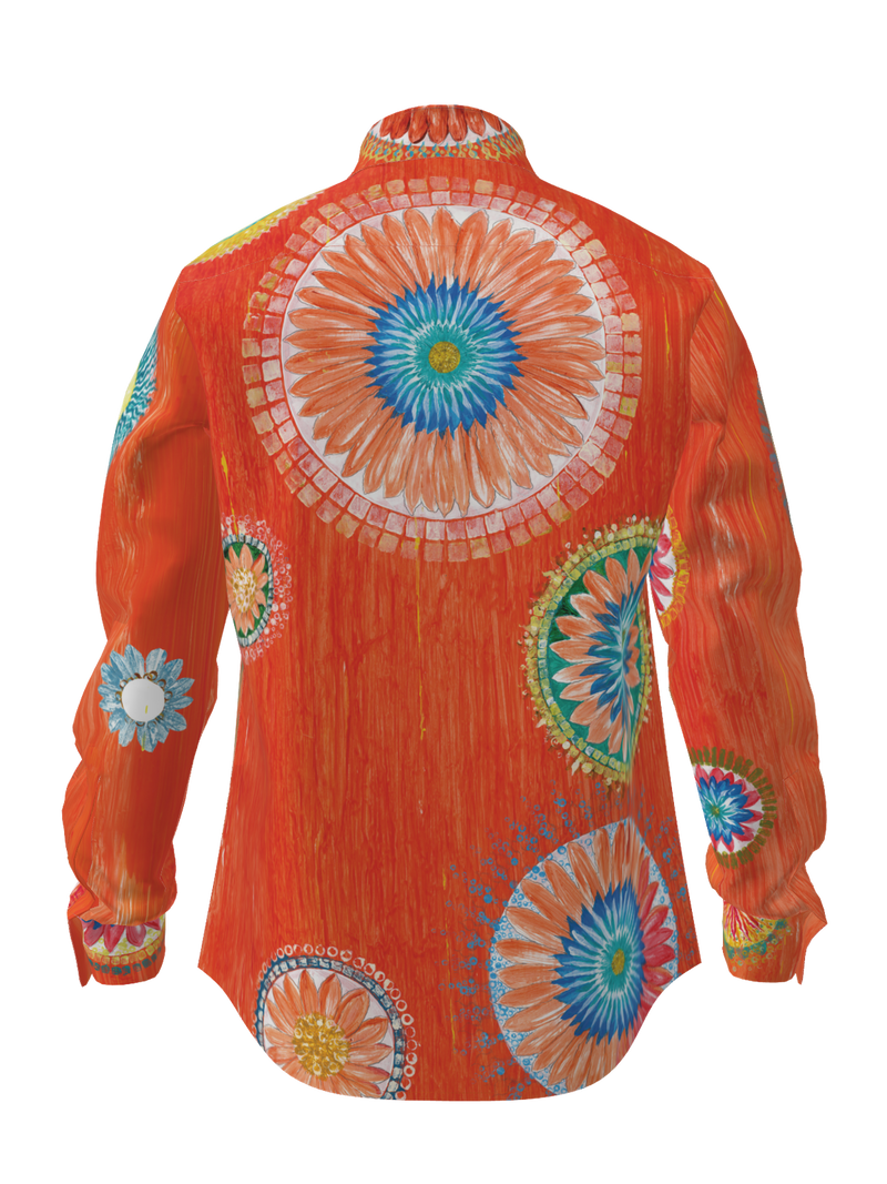 Lotus Mandala Western Shirt
