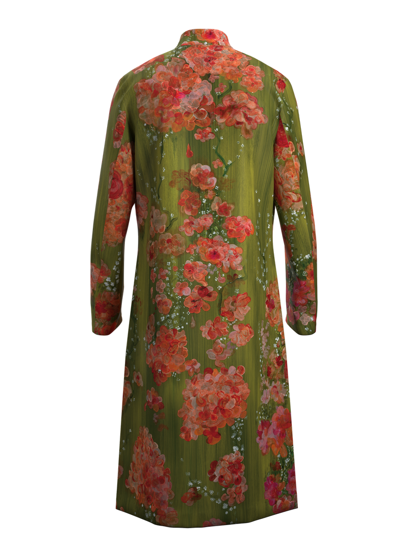 Bougainvillea & Moss Sherwani