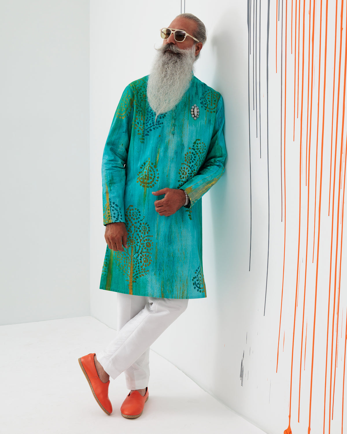 Temple Tree Mid-Length Kurta - view 6