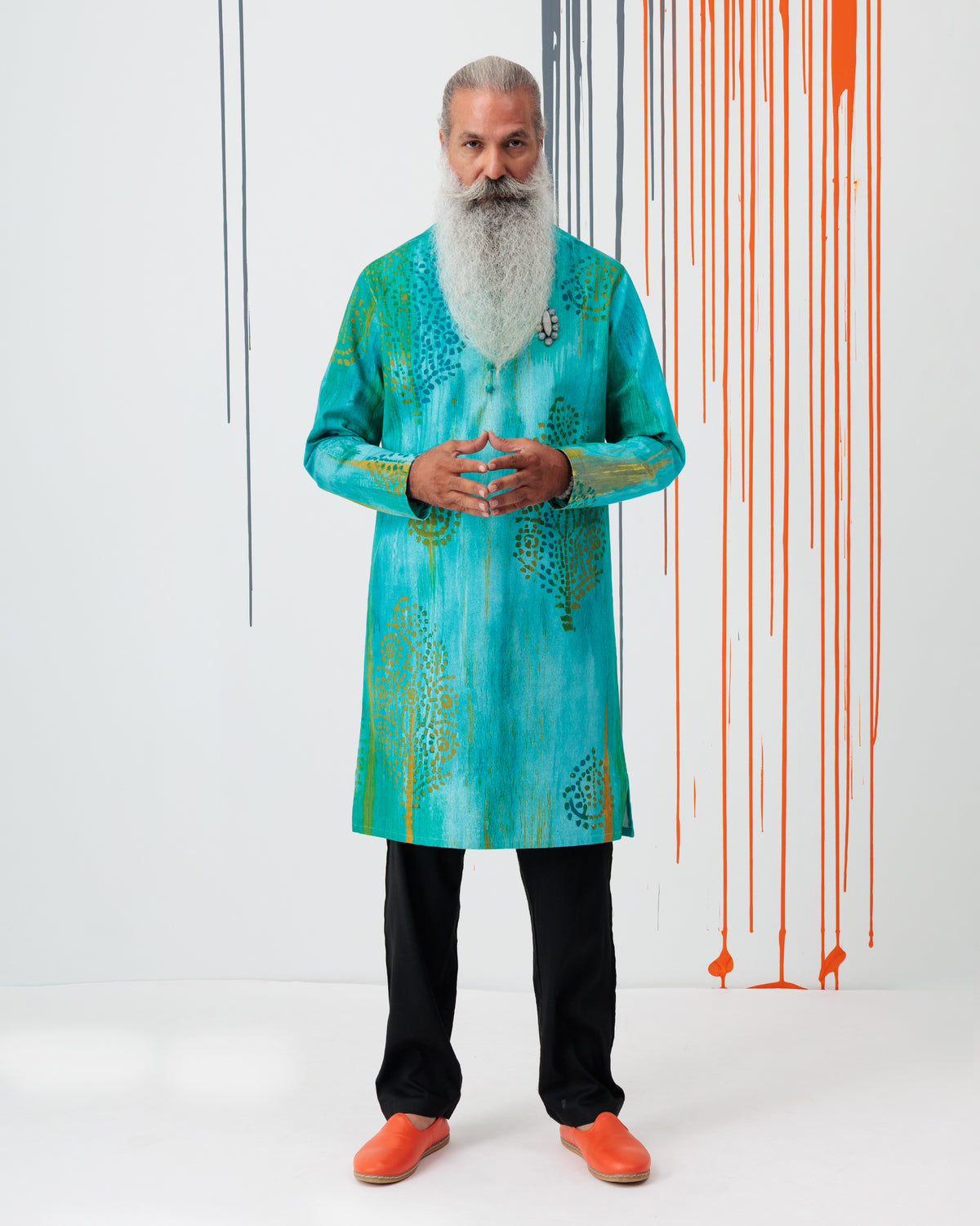 Temple Tree Mid-Length Kurta - view 7