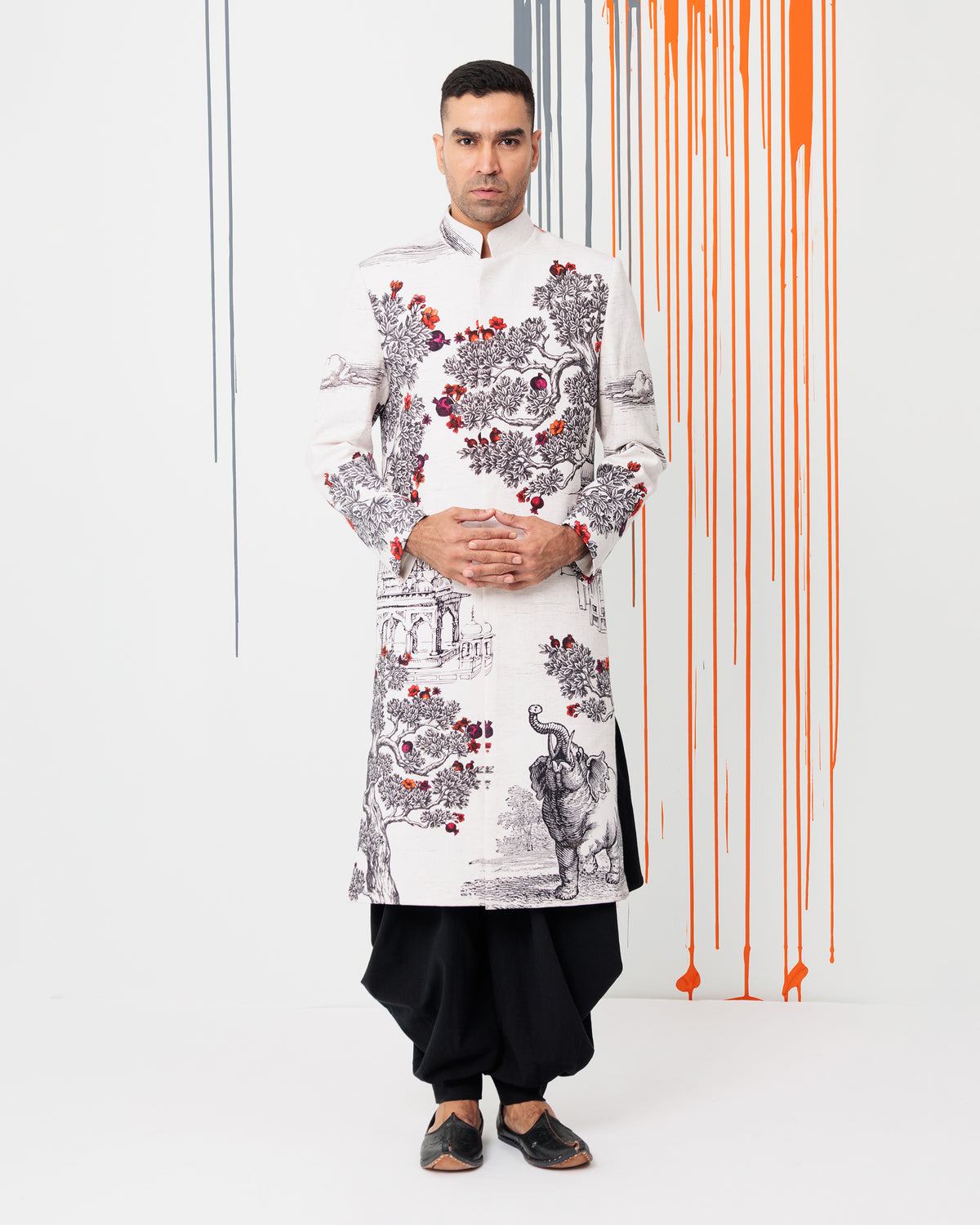Pomegranate Pavilion Sherwani