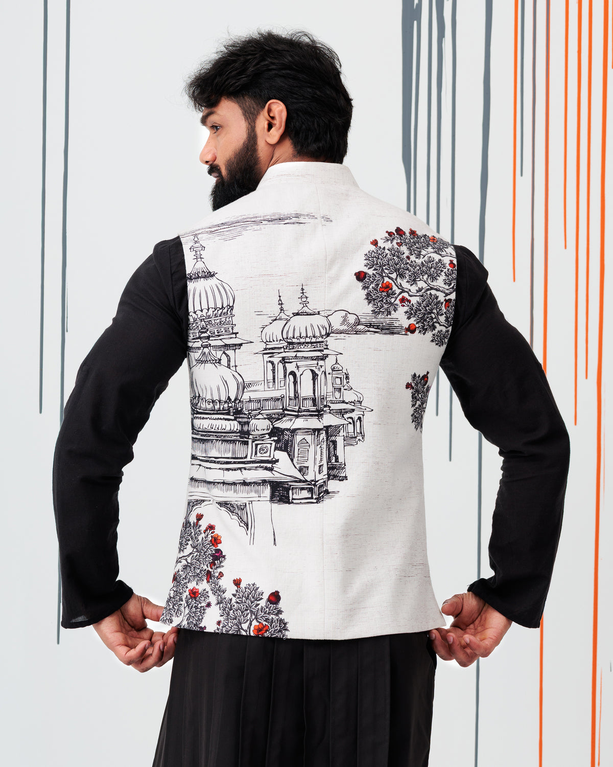 Pomegranate Pavilion Vest - view 2