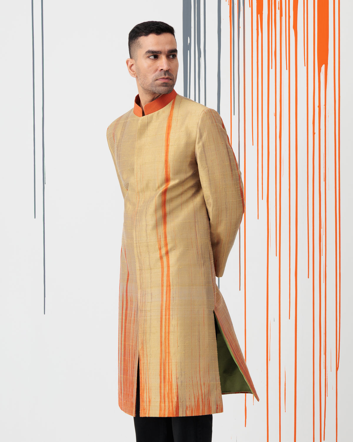 The Fire Within Sherwani - view 5