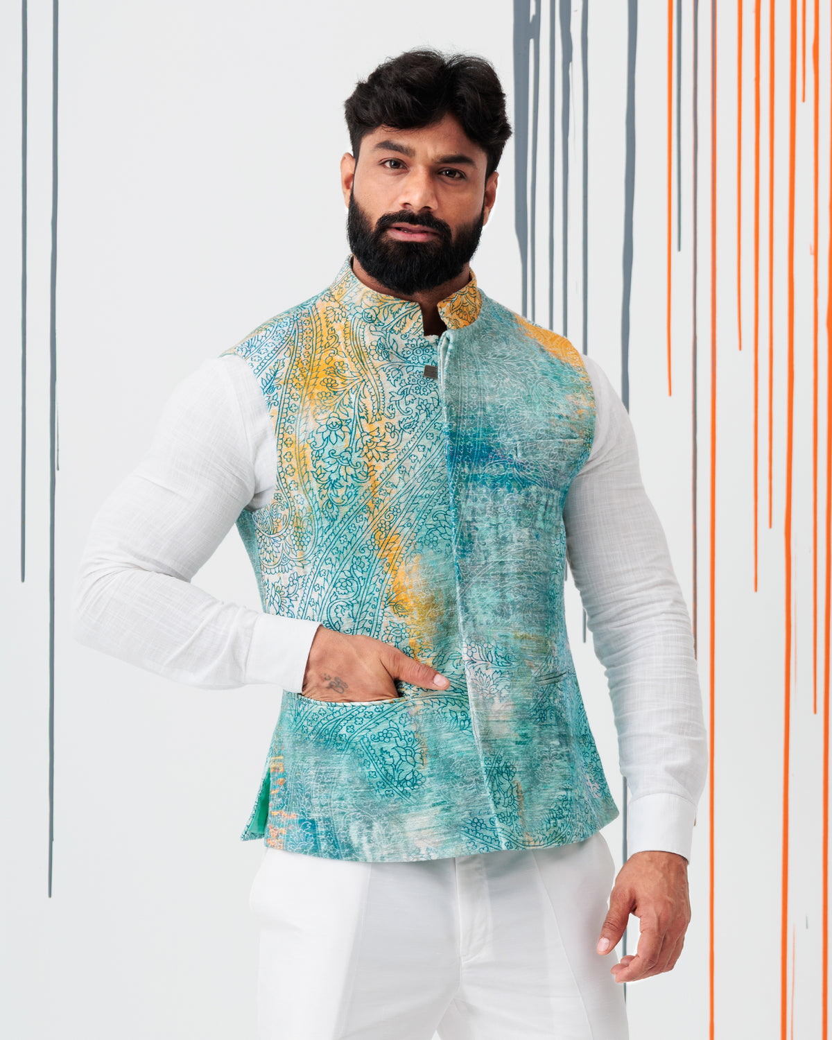 Urban Paisley Vest - view 3