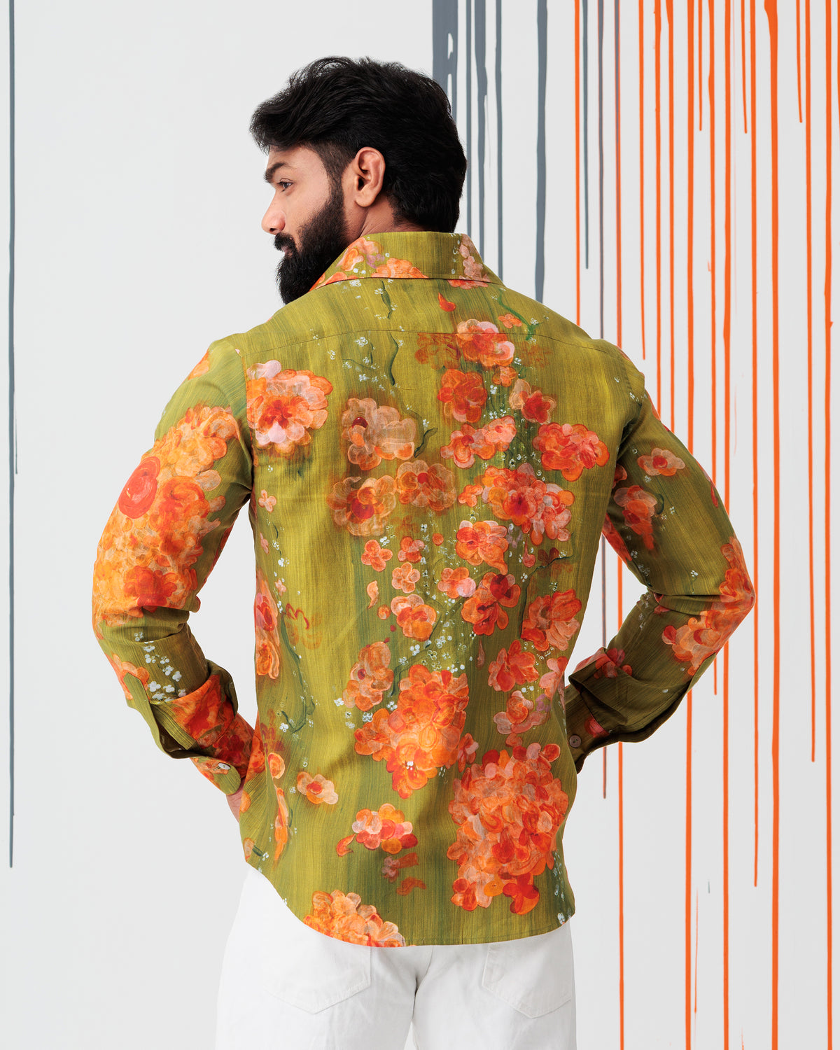 Bougainvillea & Moss Western Shirt - view 2