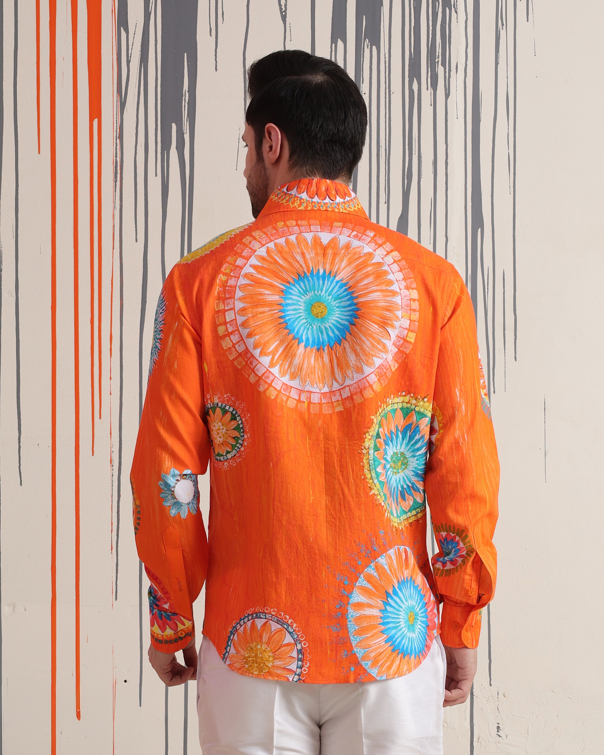 Lotus Mandala Western Shirt - view 2