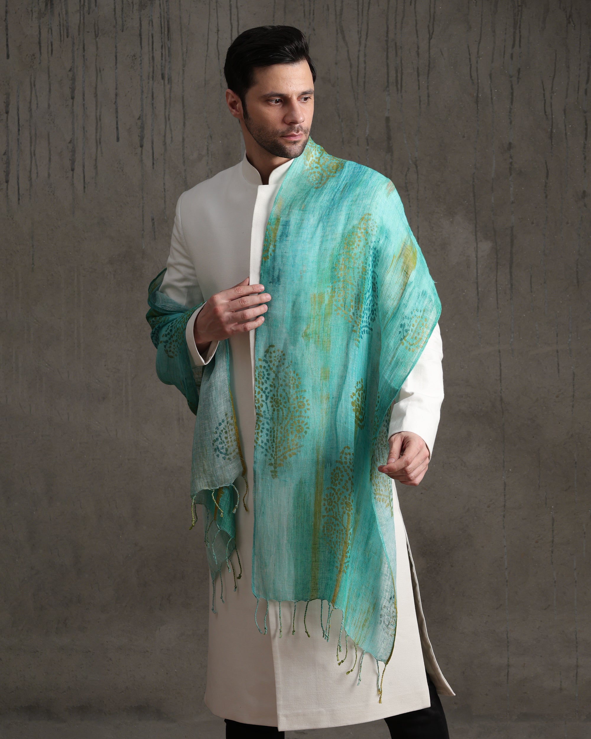 Temple Tree Dupatta - view 2