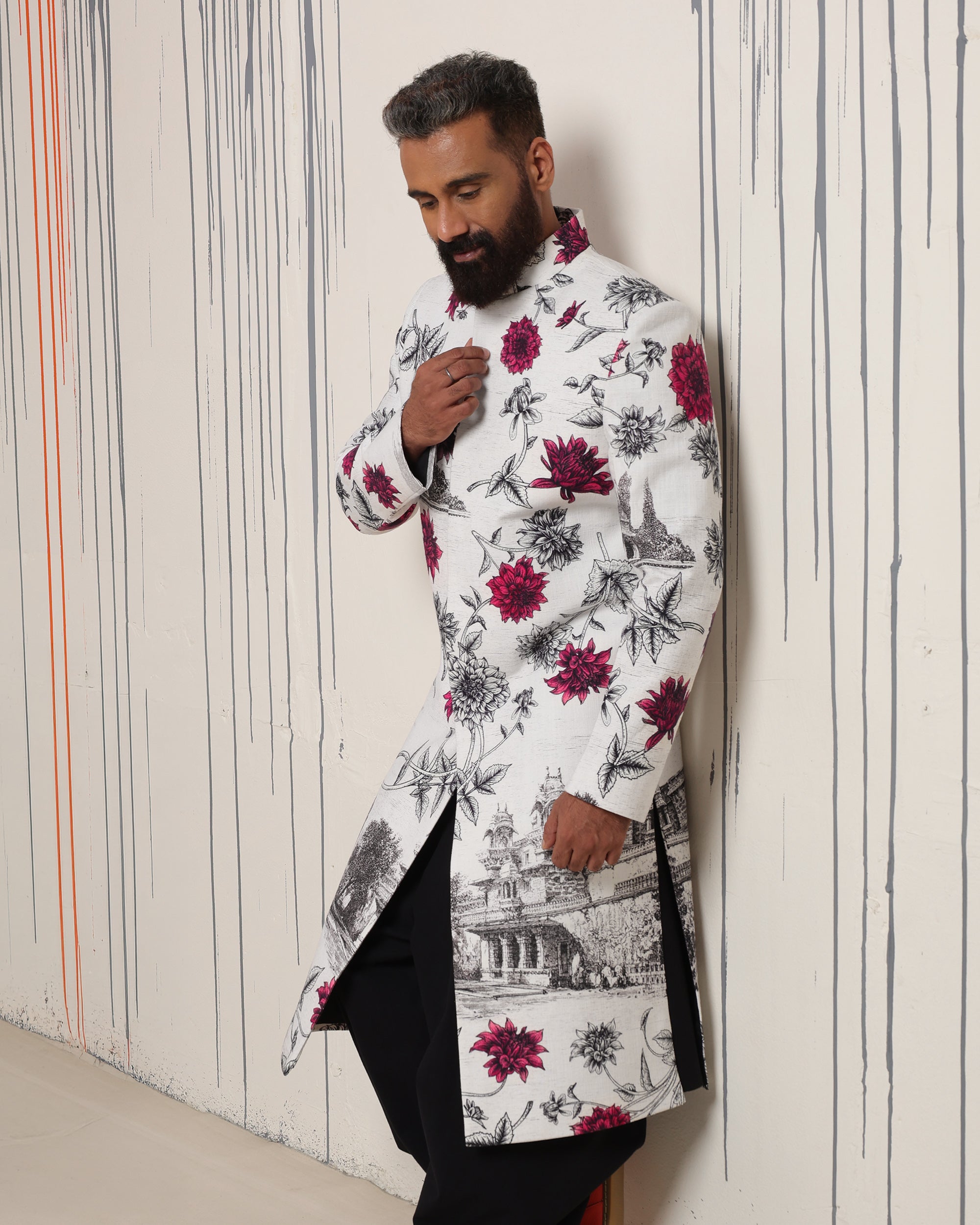 Dahlia Court Sherwani - view 3