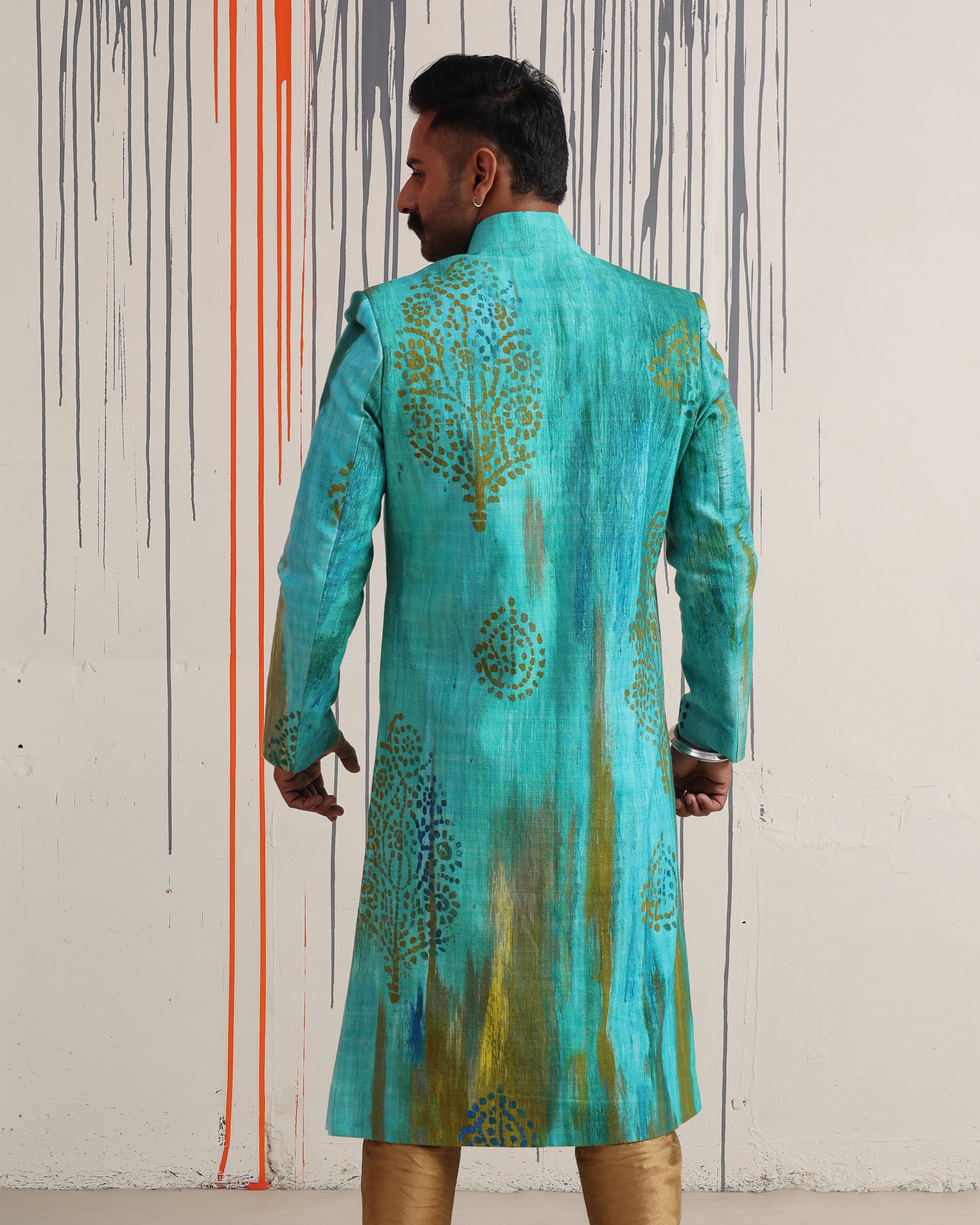Temple Tree Sherwani - view 2