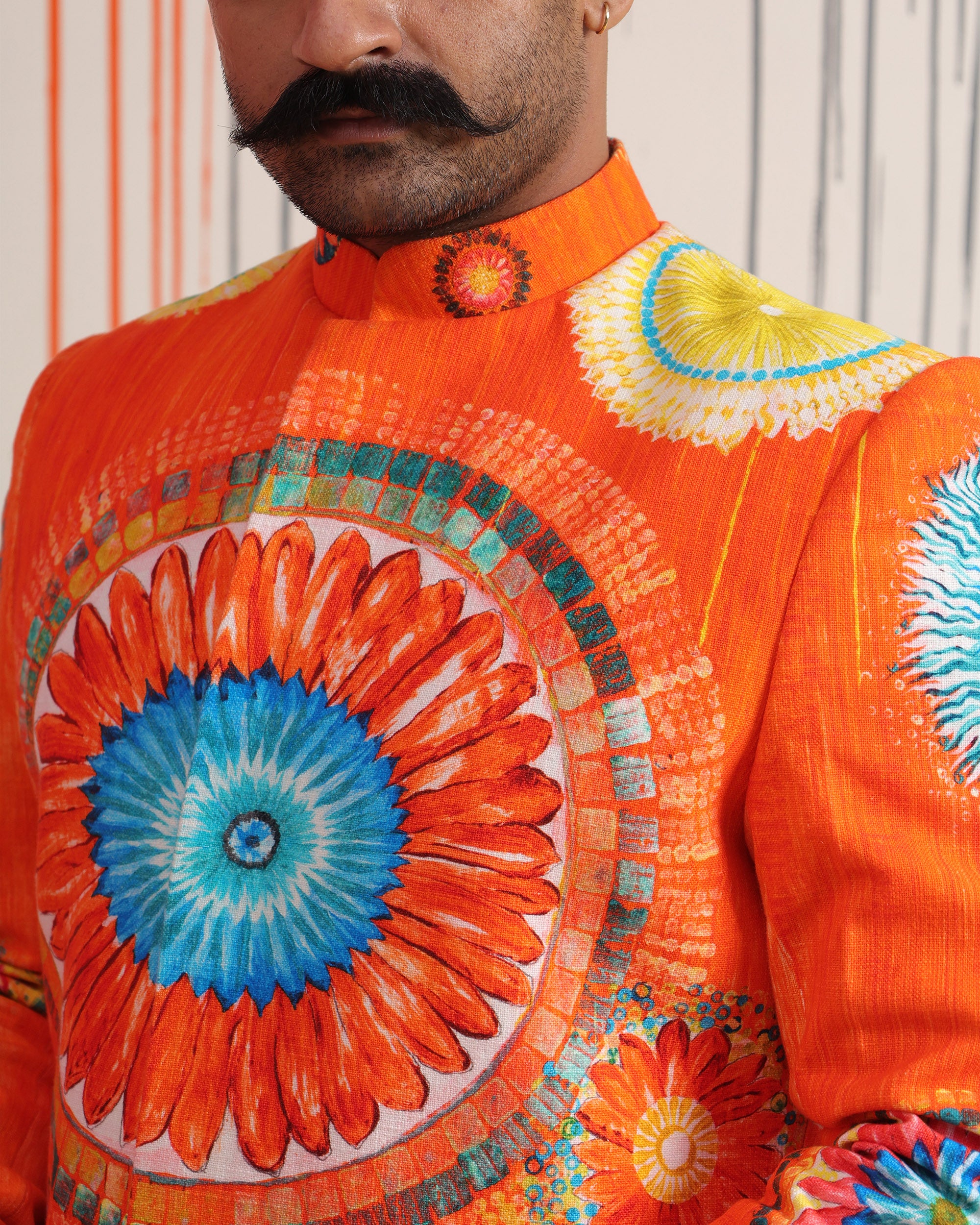 Lotus Mandala Sherwani - view 4