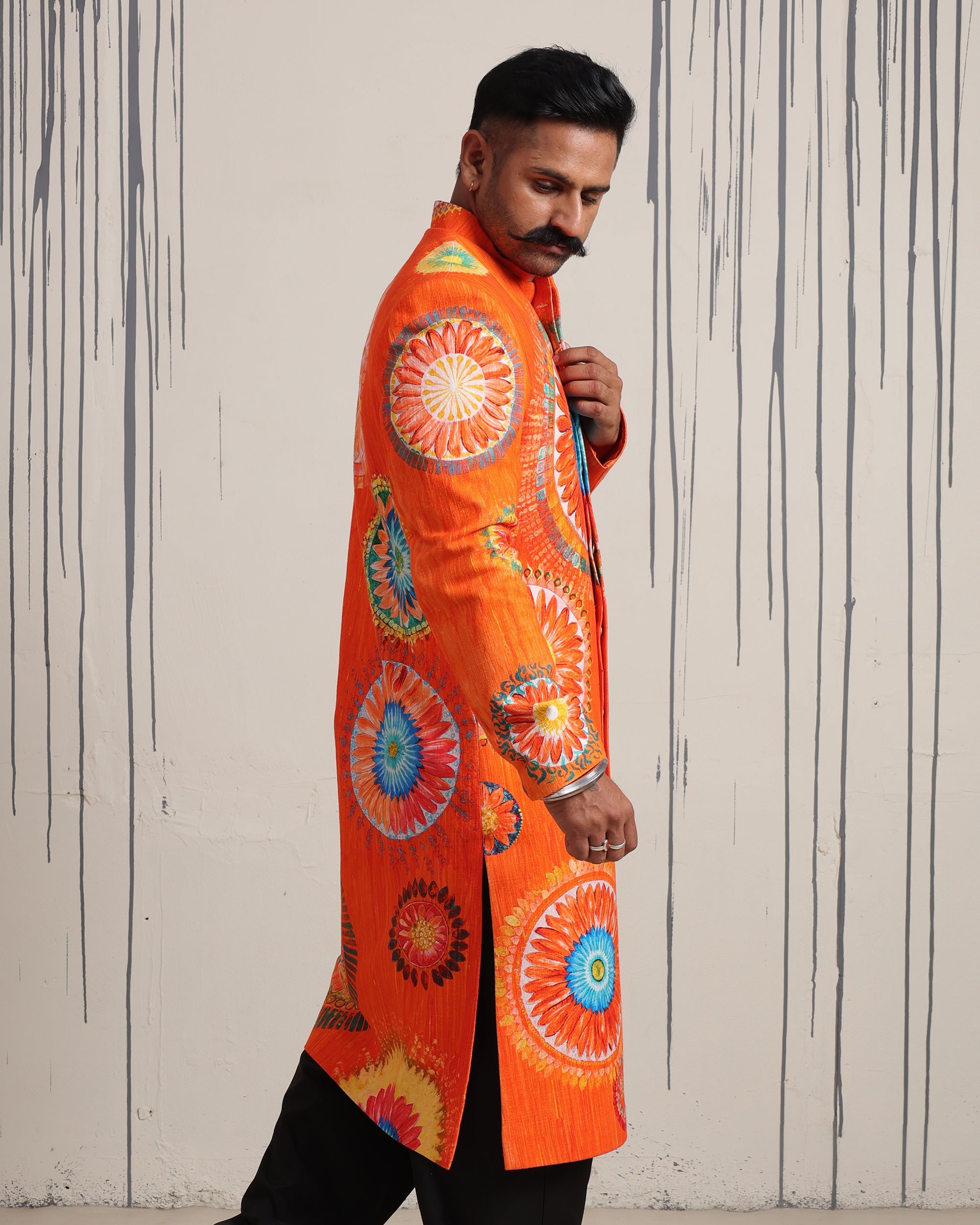 Lotus Mandala Sherwani - view 3