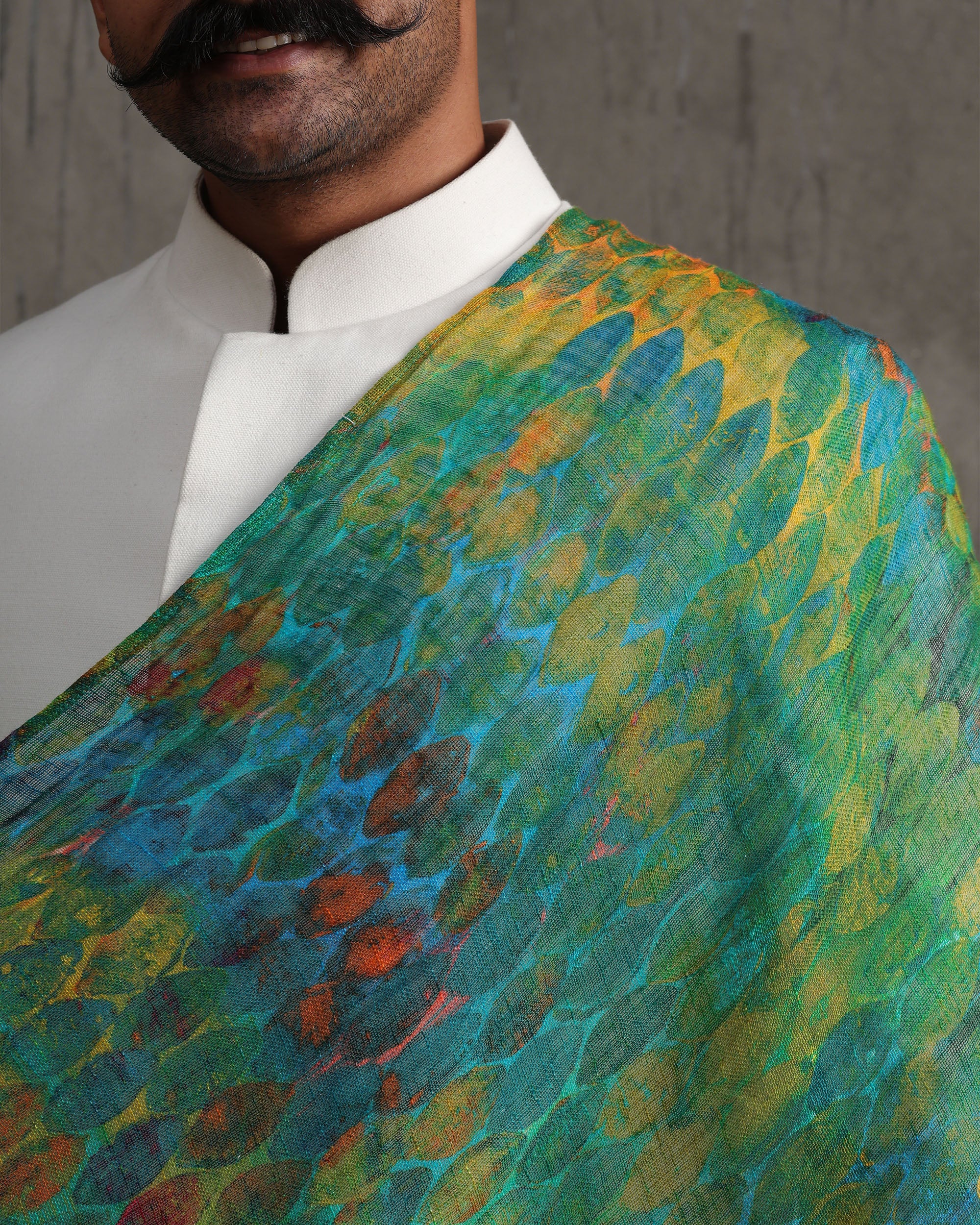 Monsoon Dusk Dupatta - view 4