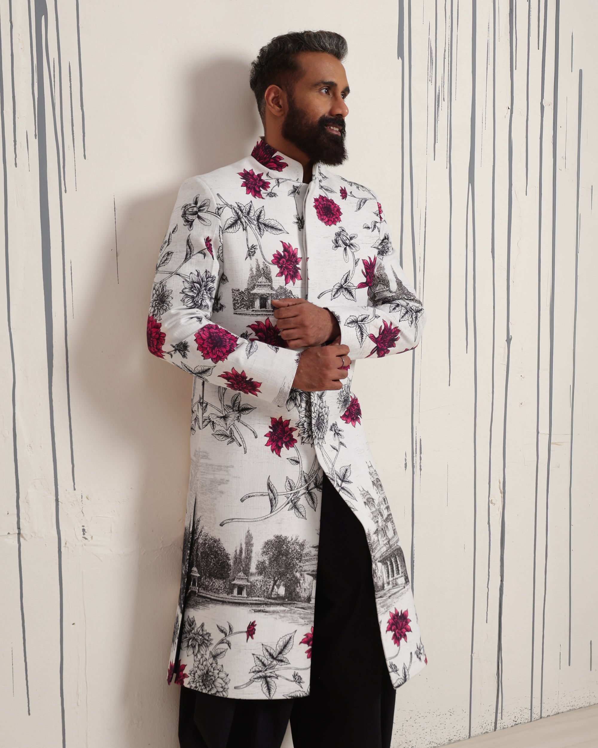 Dahlia Court Sherwani - view 5