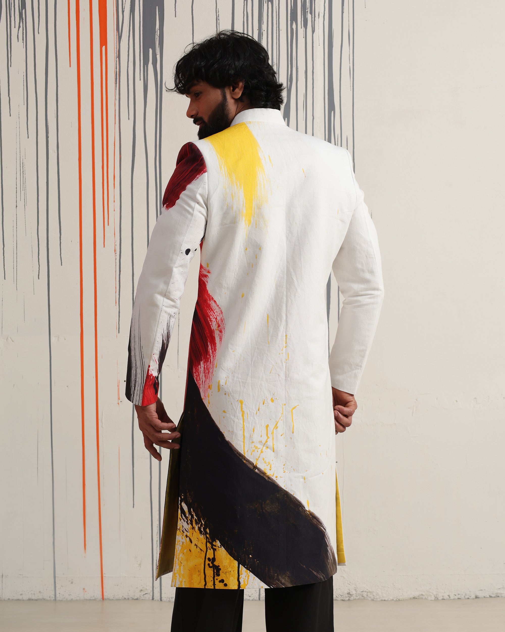 Kinetic Color Sherwani - view 2