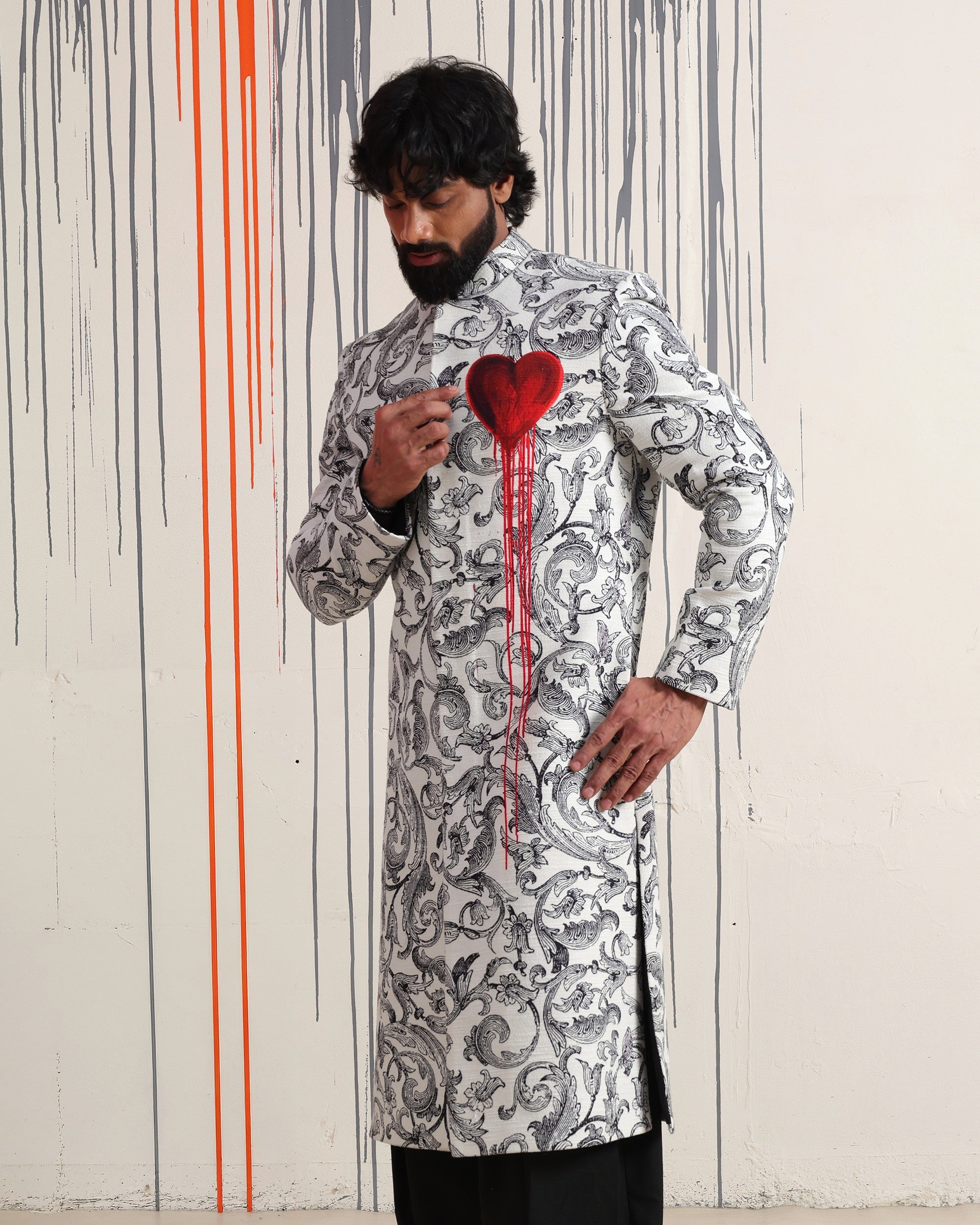 Shot in the Dark Sherwani - view 3