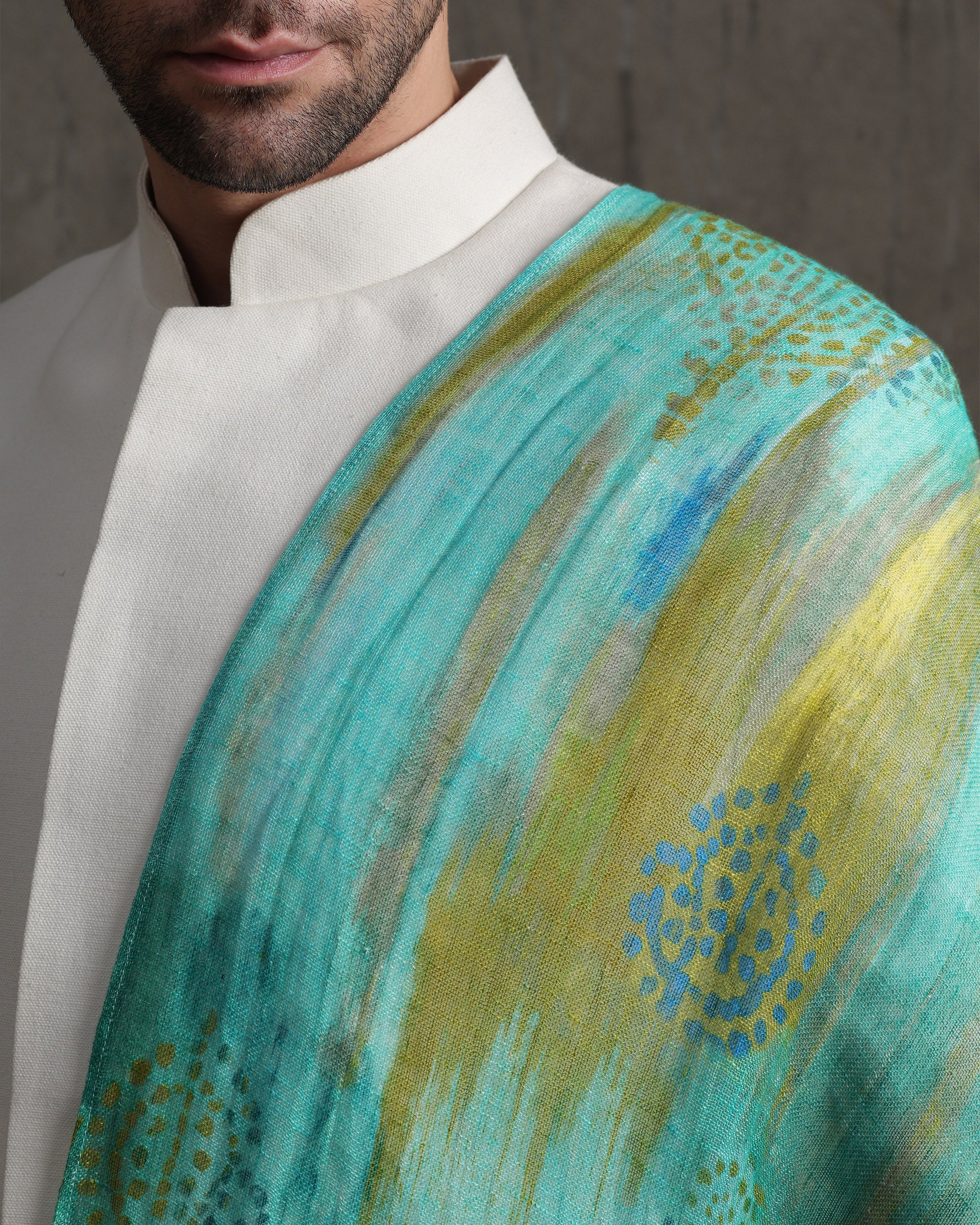 Temple Tree Dupatta - view 4