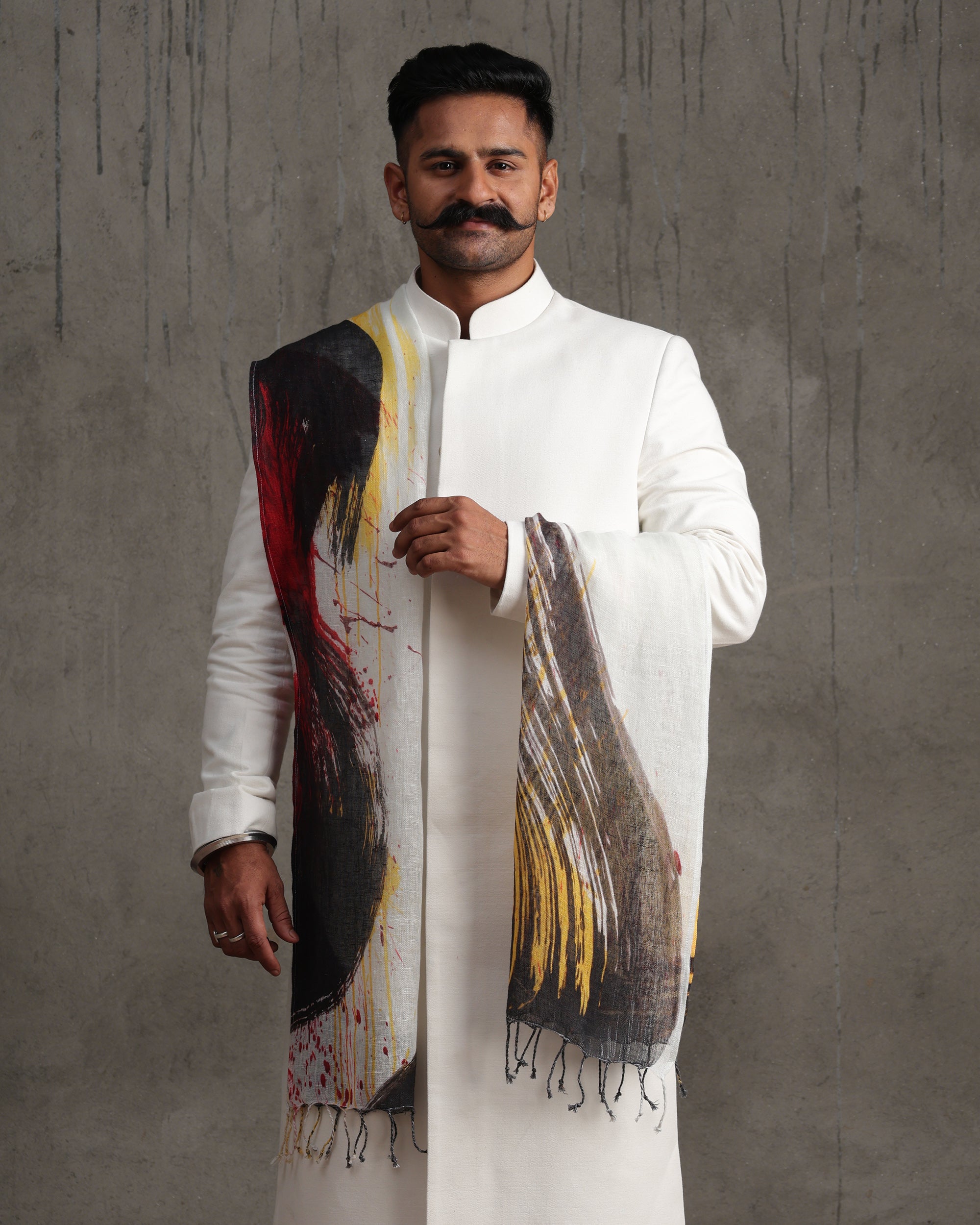 Kinetic Color Dupatta - view 3