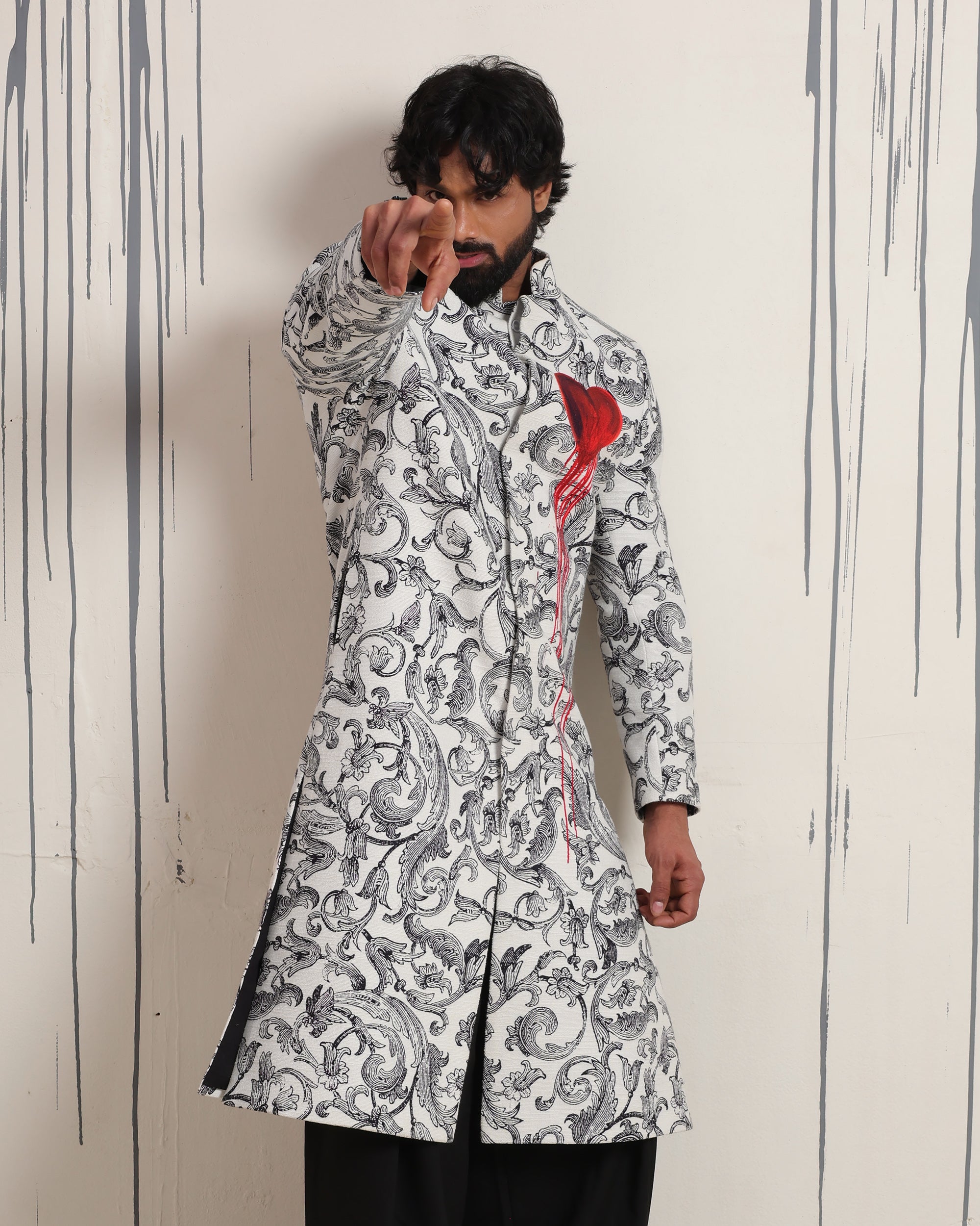 Shot in the Dark Sherwani - view 5