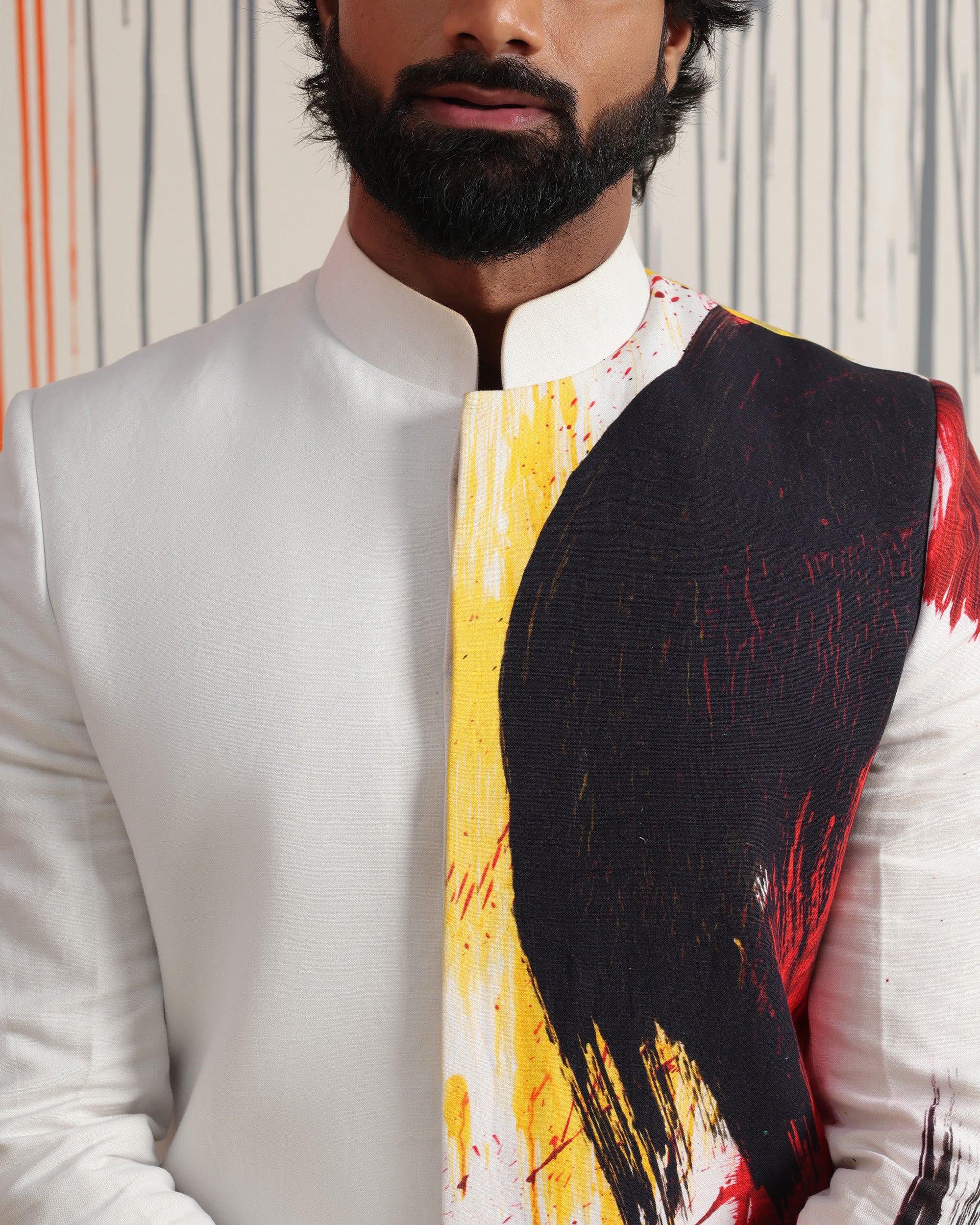 Kinetic Color Sherwani - view 4