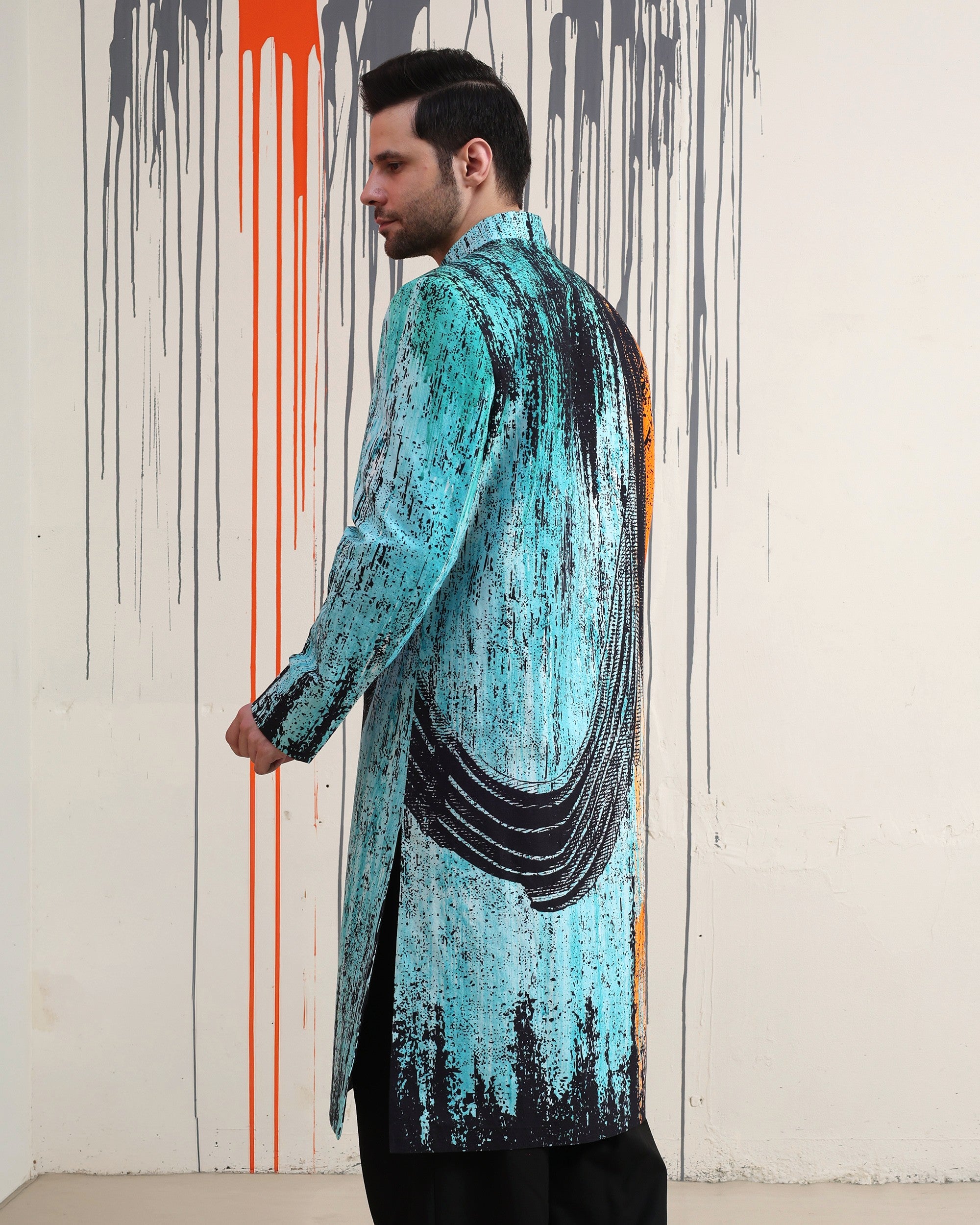 The Bodhisattva Amongst Us Sherwani - view 5