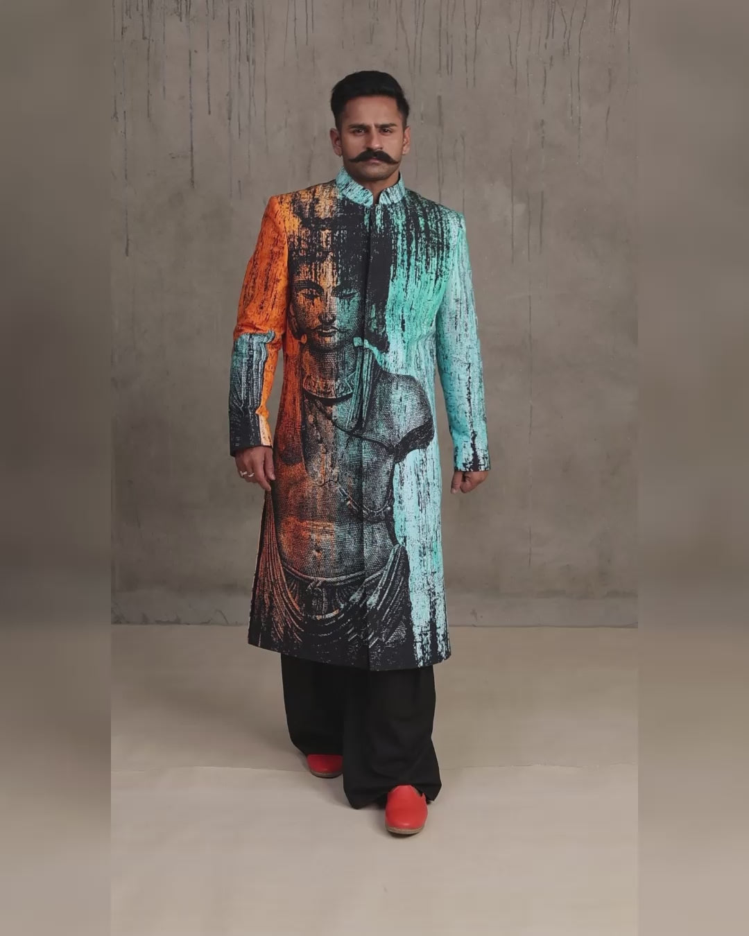 The Bodhisattva Amongst Us Sherwani - reel