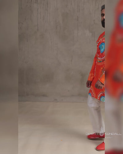 Lotus Mandala Mid-Length Kurta - reel