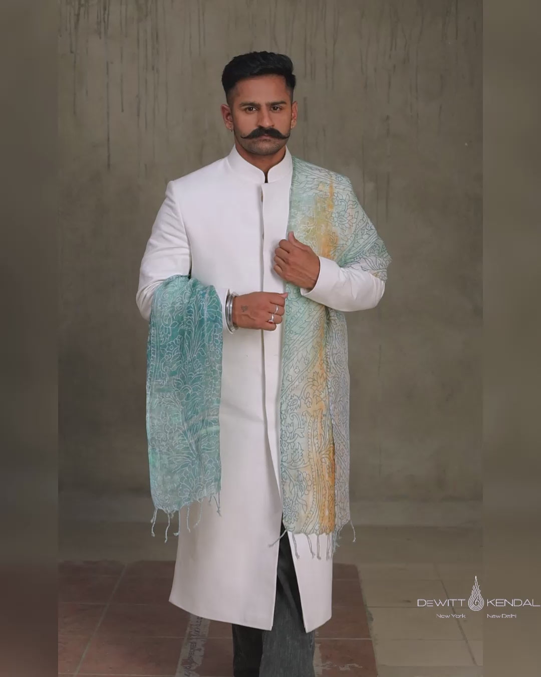 Urban Paisley Dupatta - reel