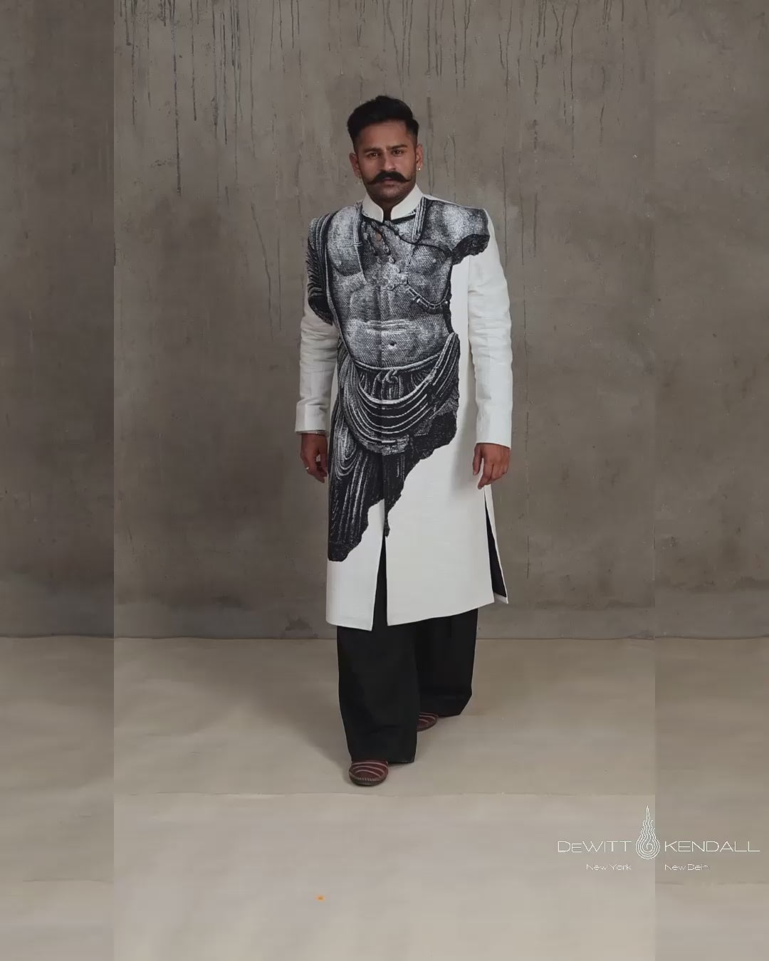 The Bodhisattva Within Sherwani in Black & White - reel
