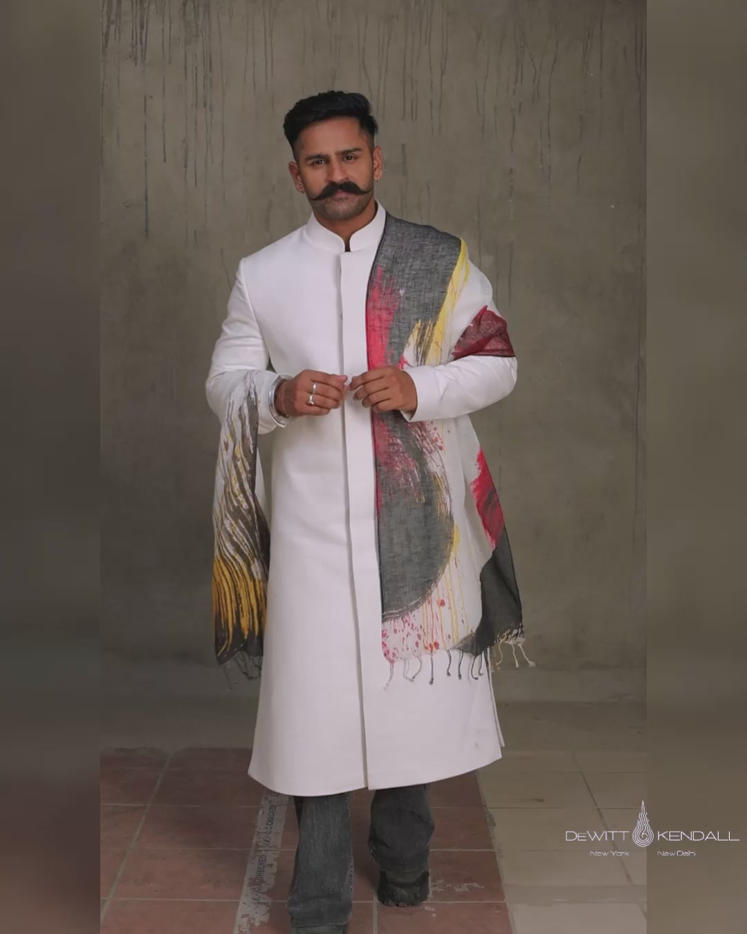 Kinetic Color Dupatta - reel