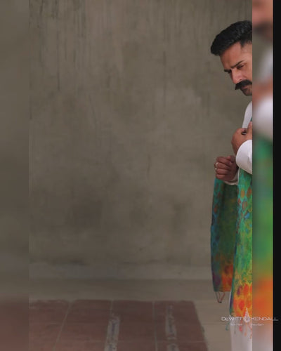 Monsoon Dusk Dupatta - reel