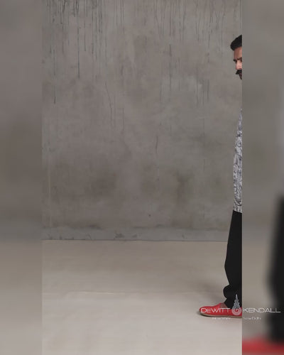 Florentine Scroll Mid-Length Kurta - reel