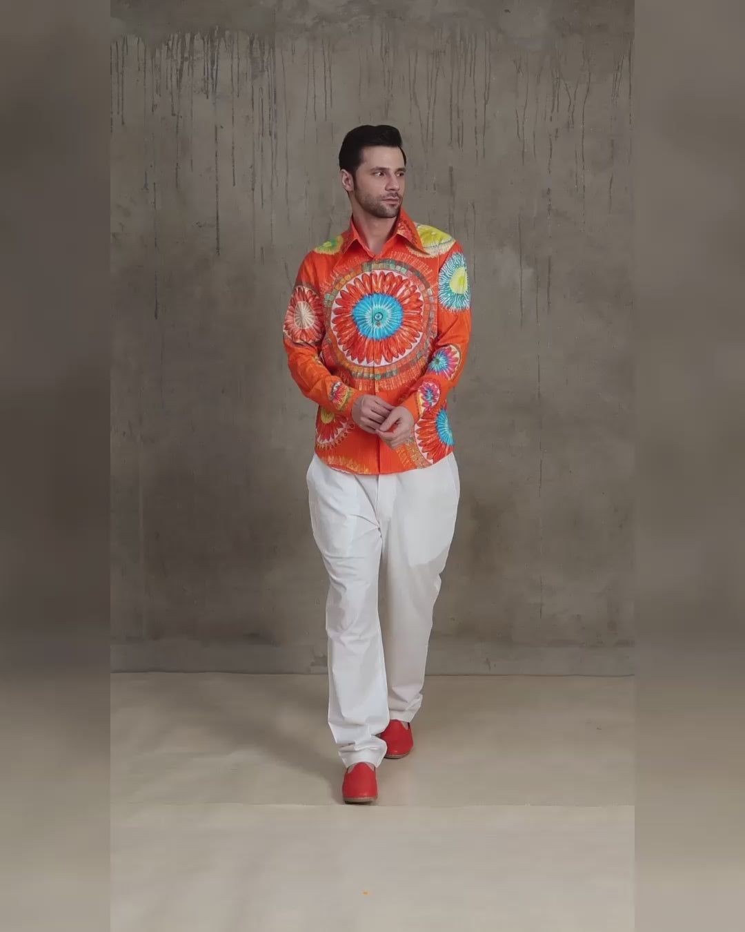 Lotus Mandala Western Shirt - reel